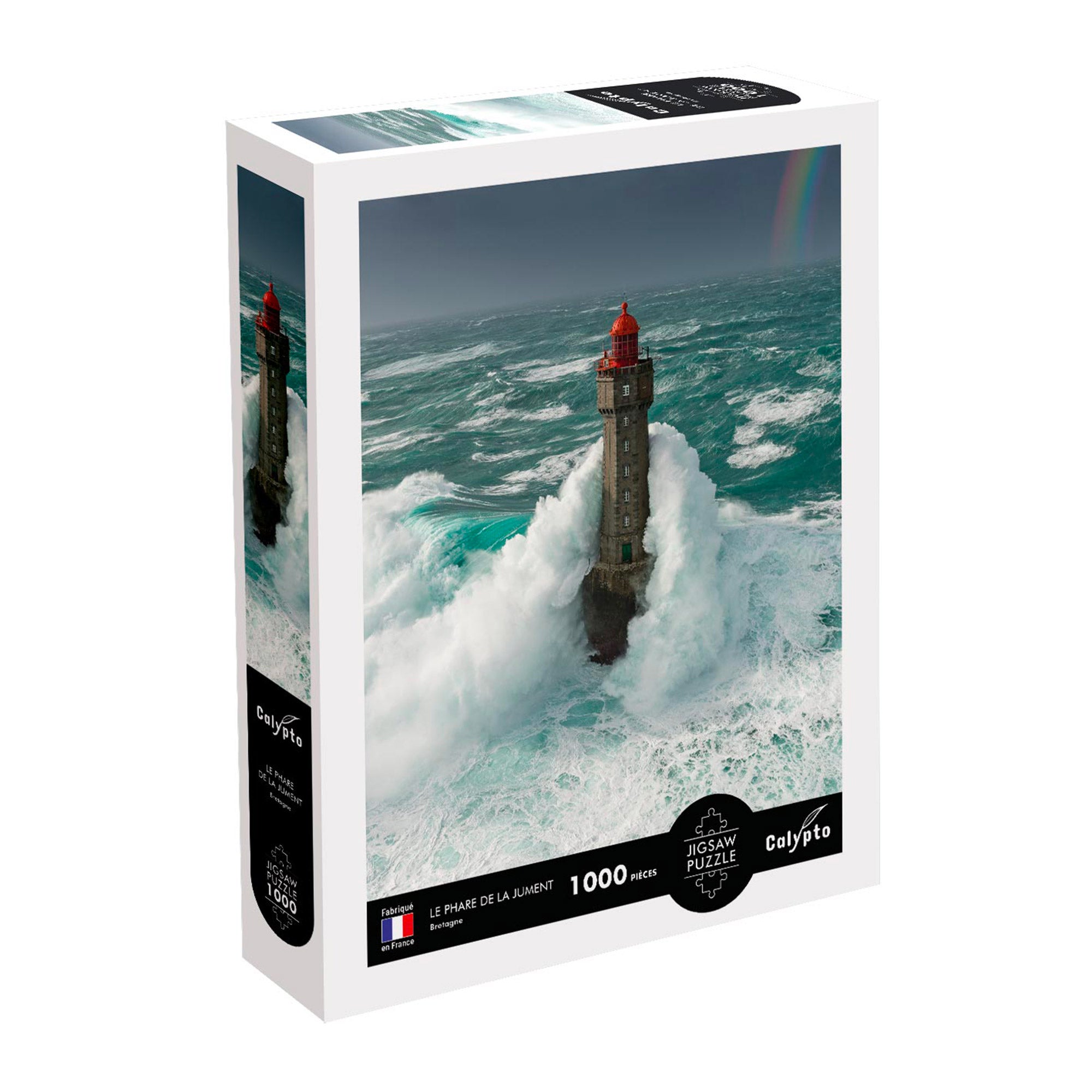 1,000-Piece Adventure: The Mare Lighthouse, Brittany Puzzle