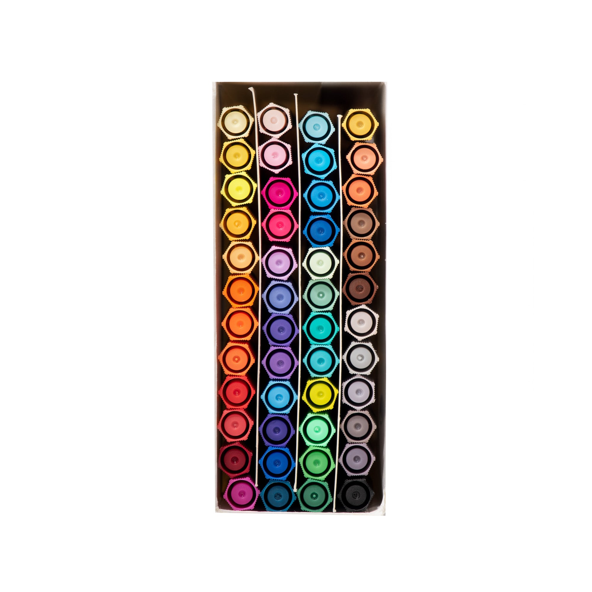 Mateo Medium-Tip Markers Set - 48 Assorted Colors