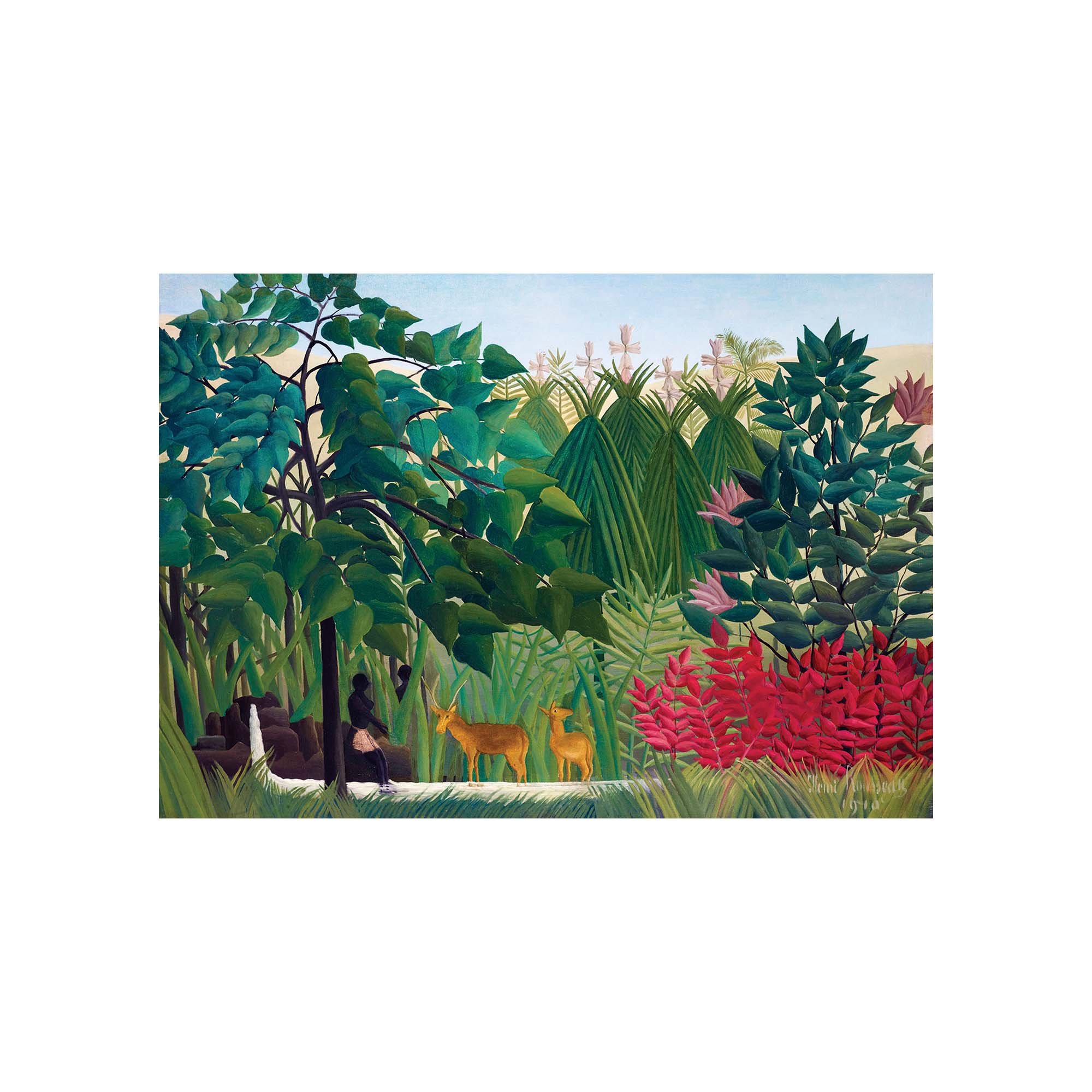 Henri Rousseau's The Waterfall 1,000-Piece Puzzle - A Fine Arts Gem