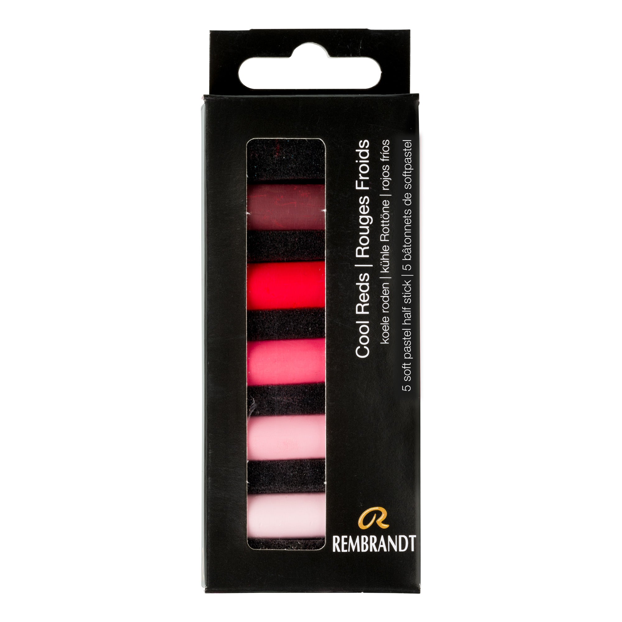 Get Your 5-Pack of Cool Red Half Stick Soft Pastels Now!