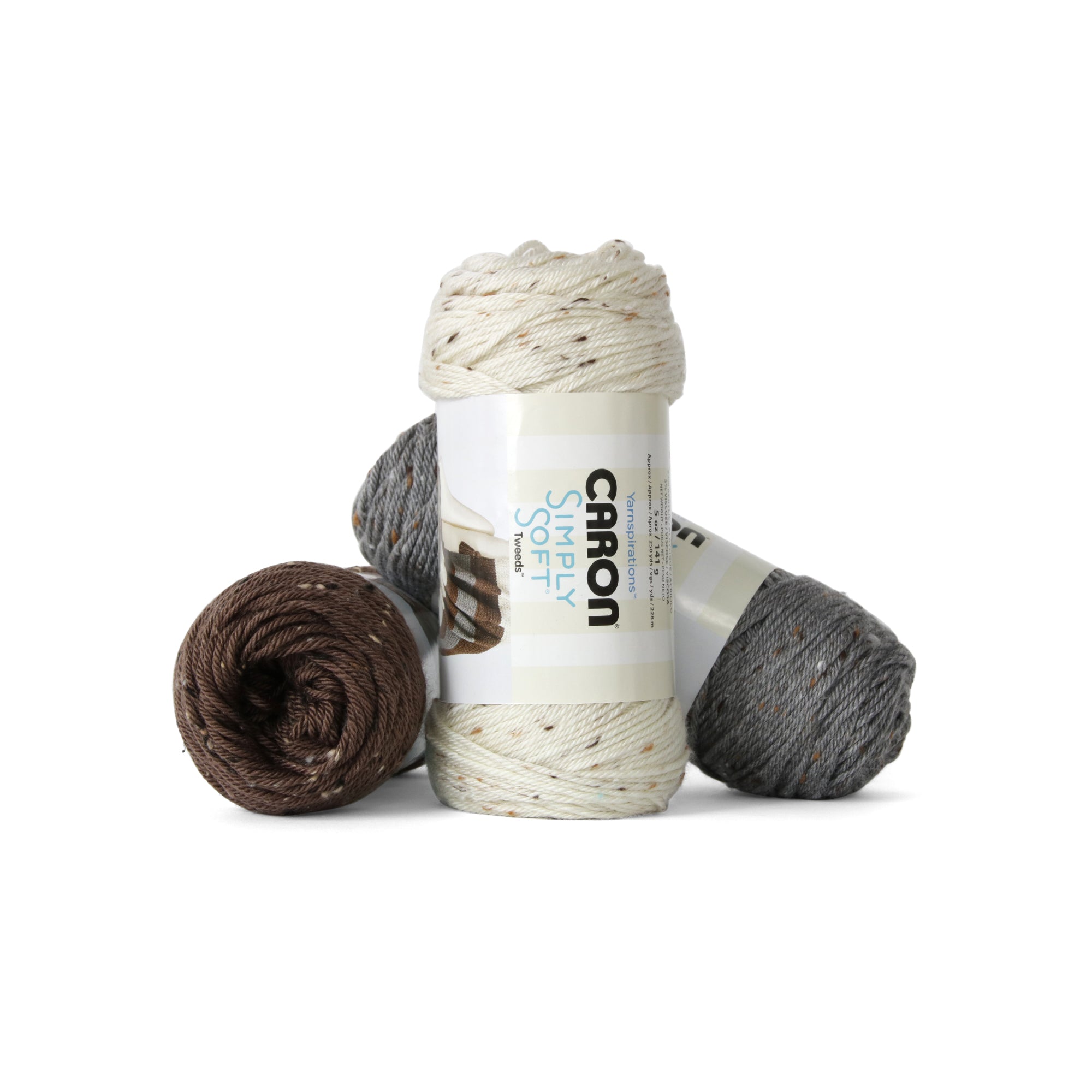 Caron Simply Soft Tweeds Yarn - Irresistible for Crafts!