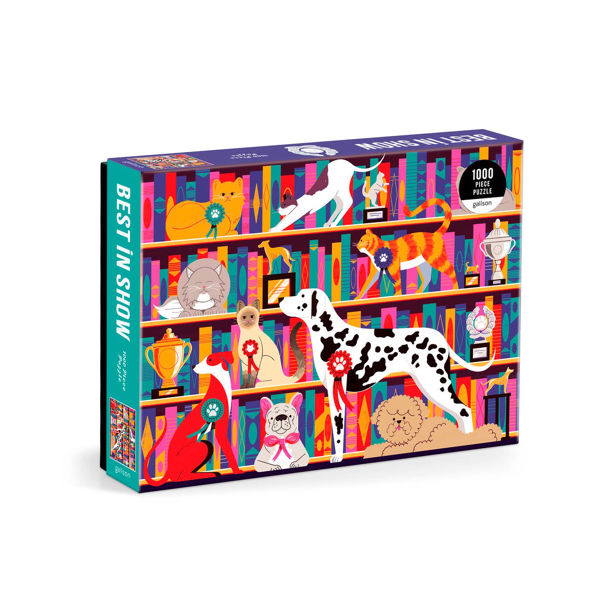 1,000-Piece 'Best in Show' Puzzle - An Unforgettable Family Experience