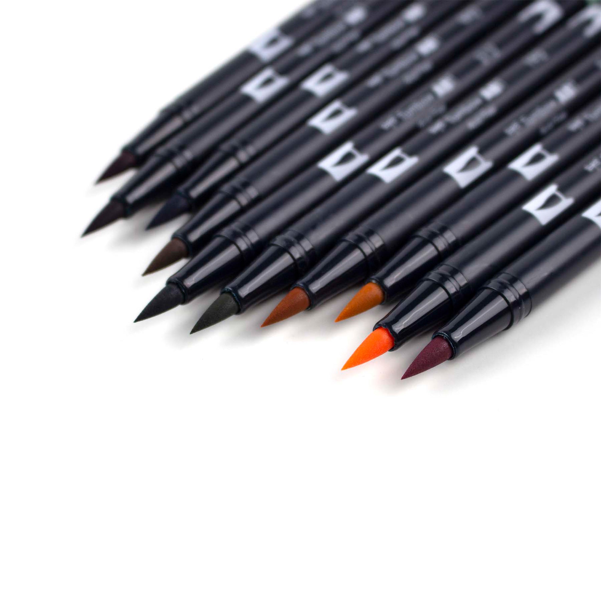 Tombow 10-Pack Dual Brush Pens - Cottage Collection: Unleash Your Creativity!