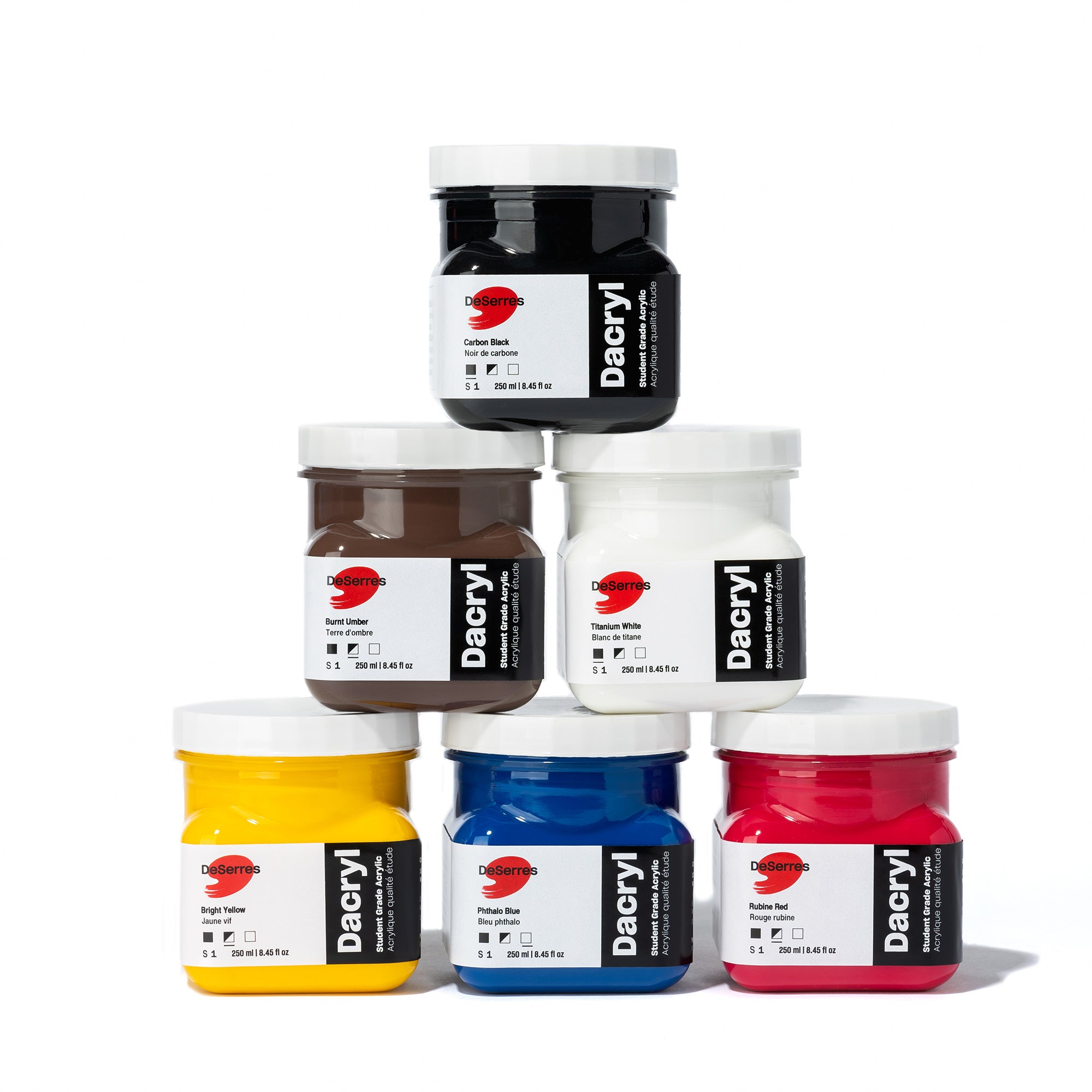Dacryl Student Grade Acrylic: High - Viscosity Titanium White - Your Painting Essential!