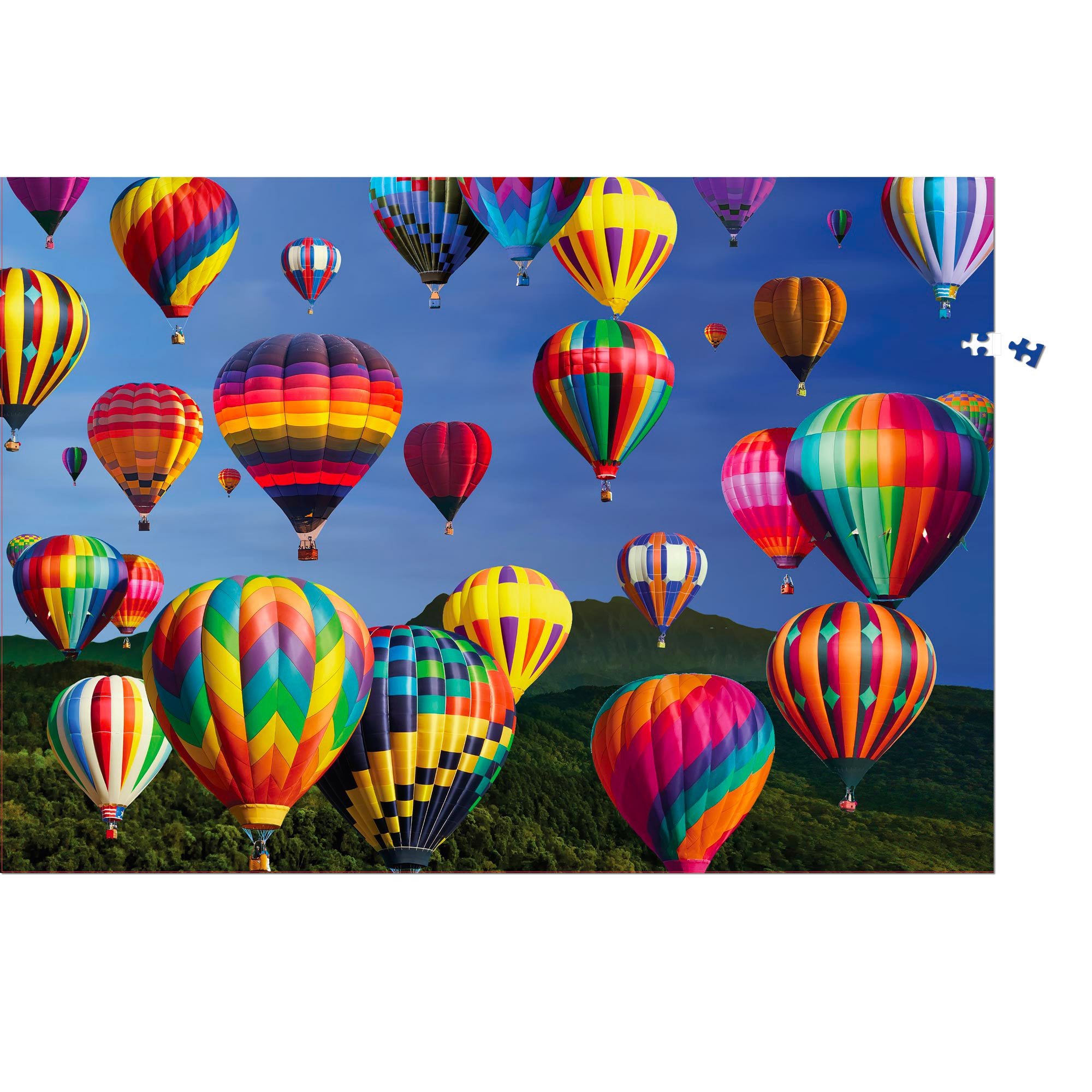 Calypto 1,000-Piece Hot-Air Balloons Puzzle: A Captivating Landscape Adventure