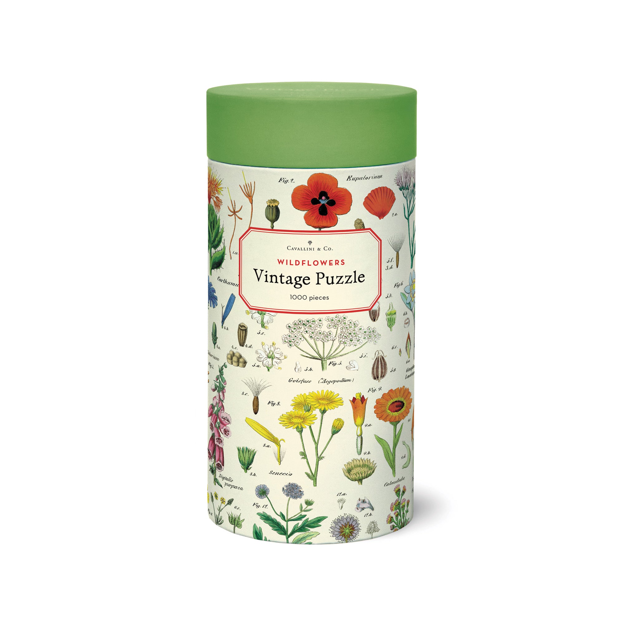 Enchanting 1,000-Piece Wildflowers Puzzle
