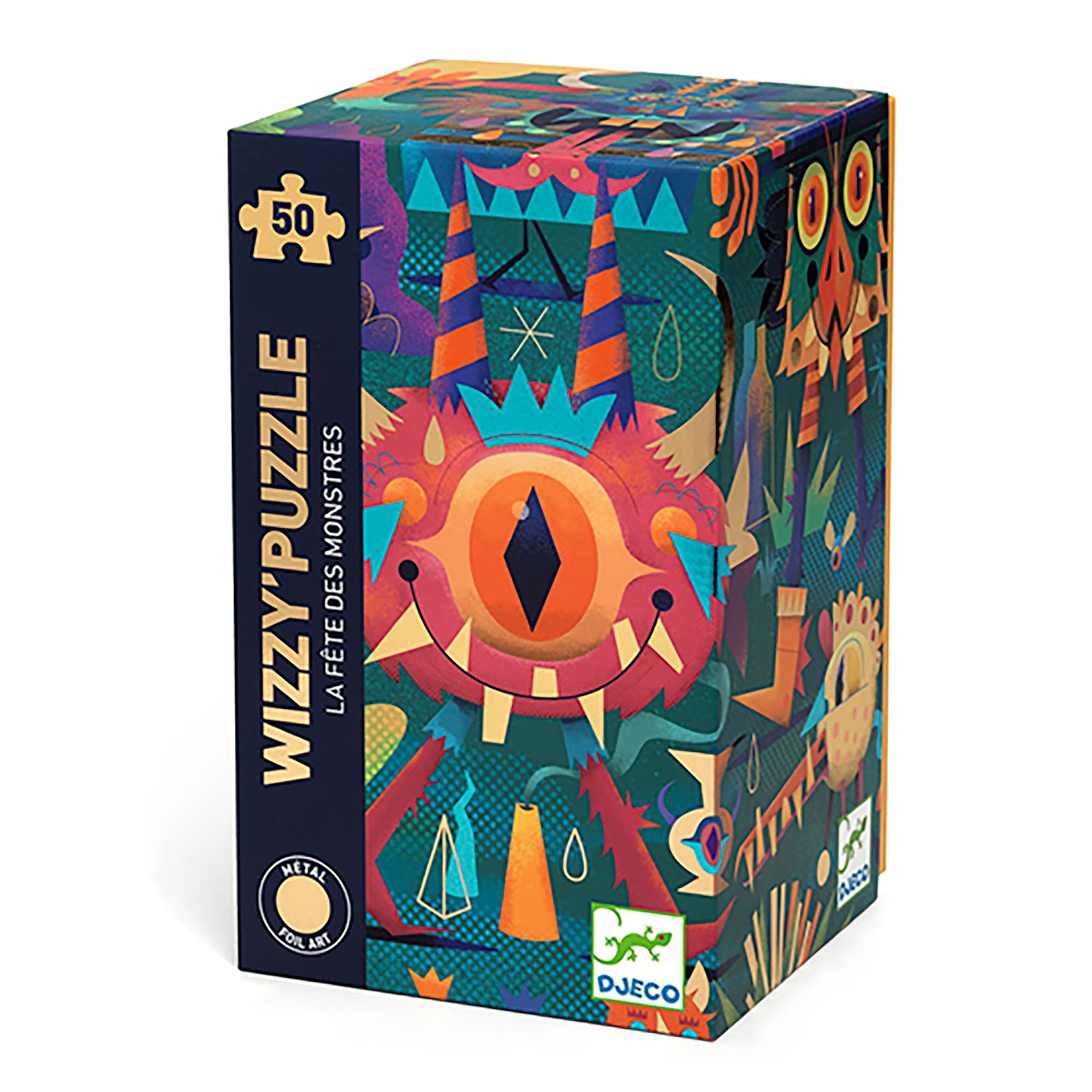 50-Piece Twisty Wizzy Monster Party Puzzle - Unleash the Fun!