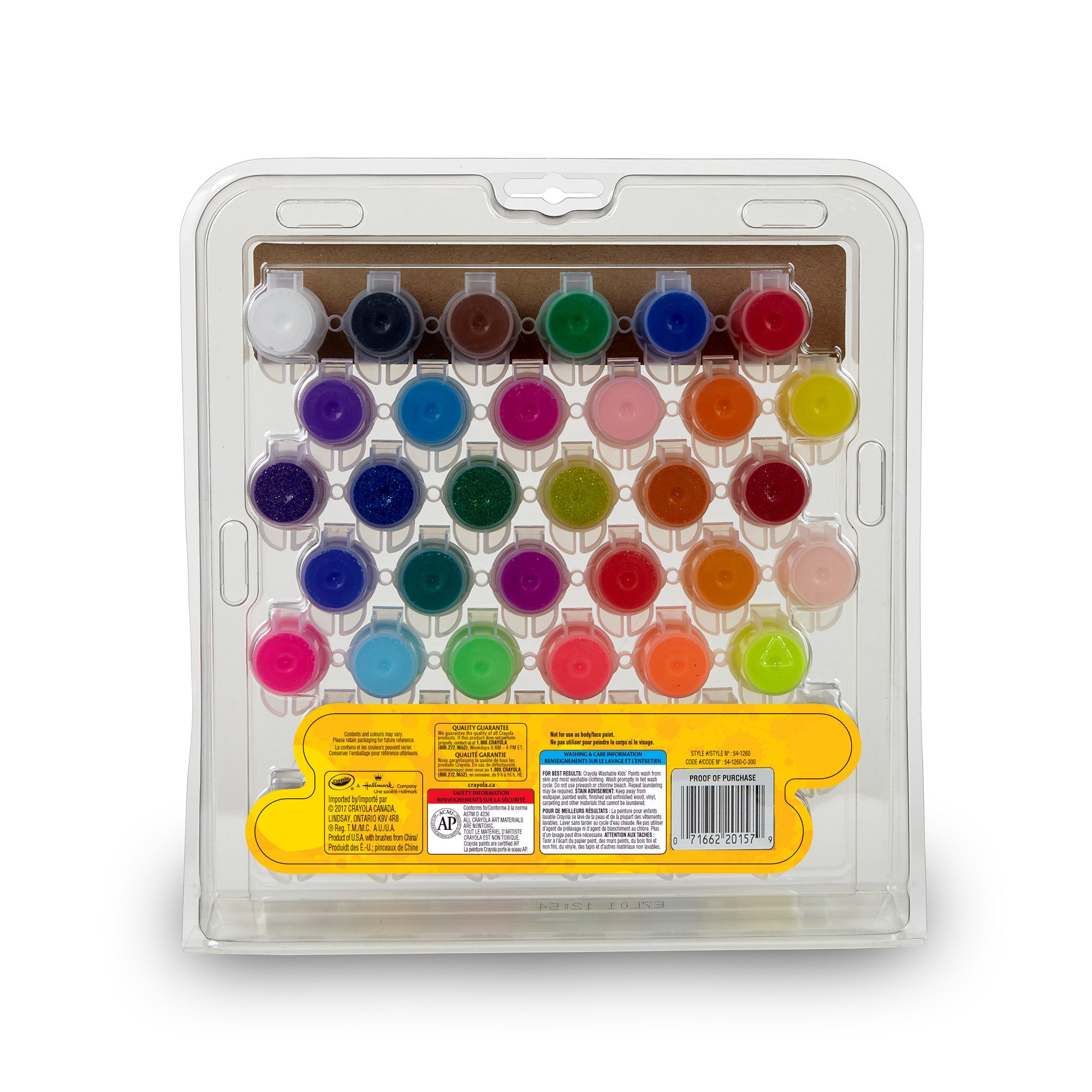 Amazing 42-Colour Washable Kids' Paint Set - Unleash Creativity!