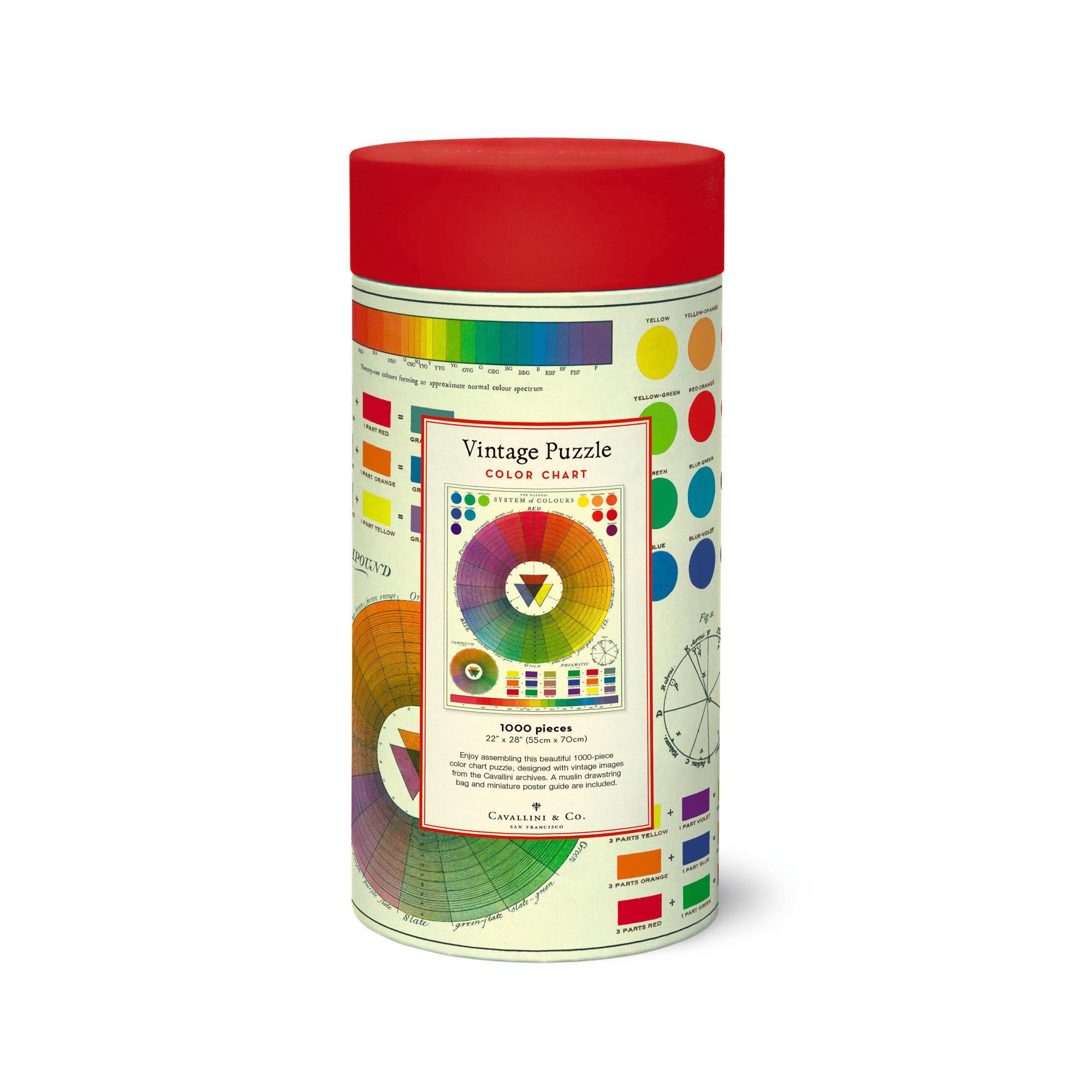 Stunning 1,000-Piece Colour Wheel Puzzle
