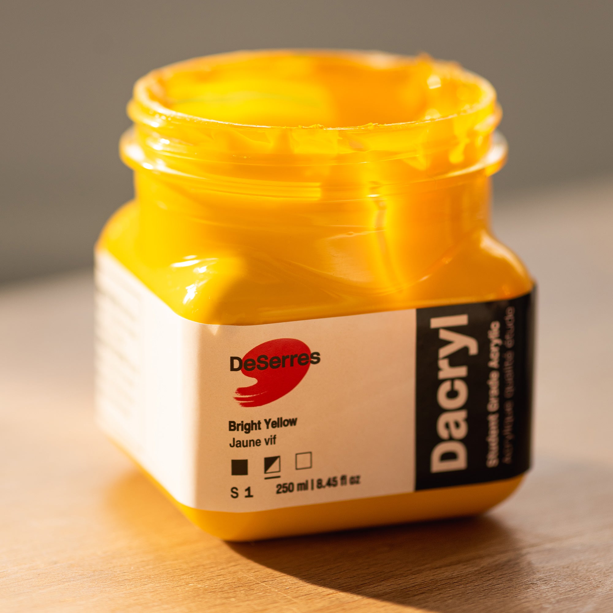 Dacryl Student Grade Acrylic: High - Viscosity Cadmium Yellow Deep Hue - A Must - Have for Artists!