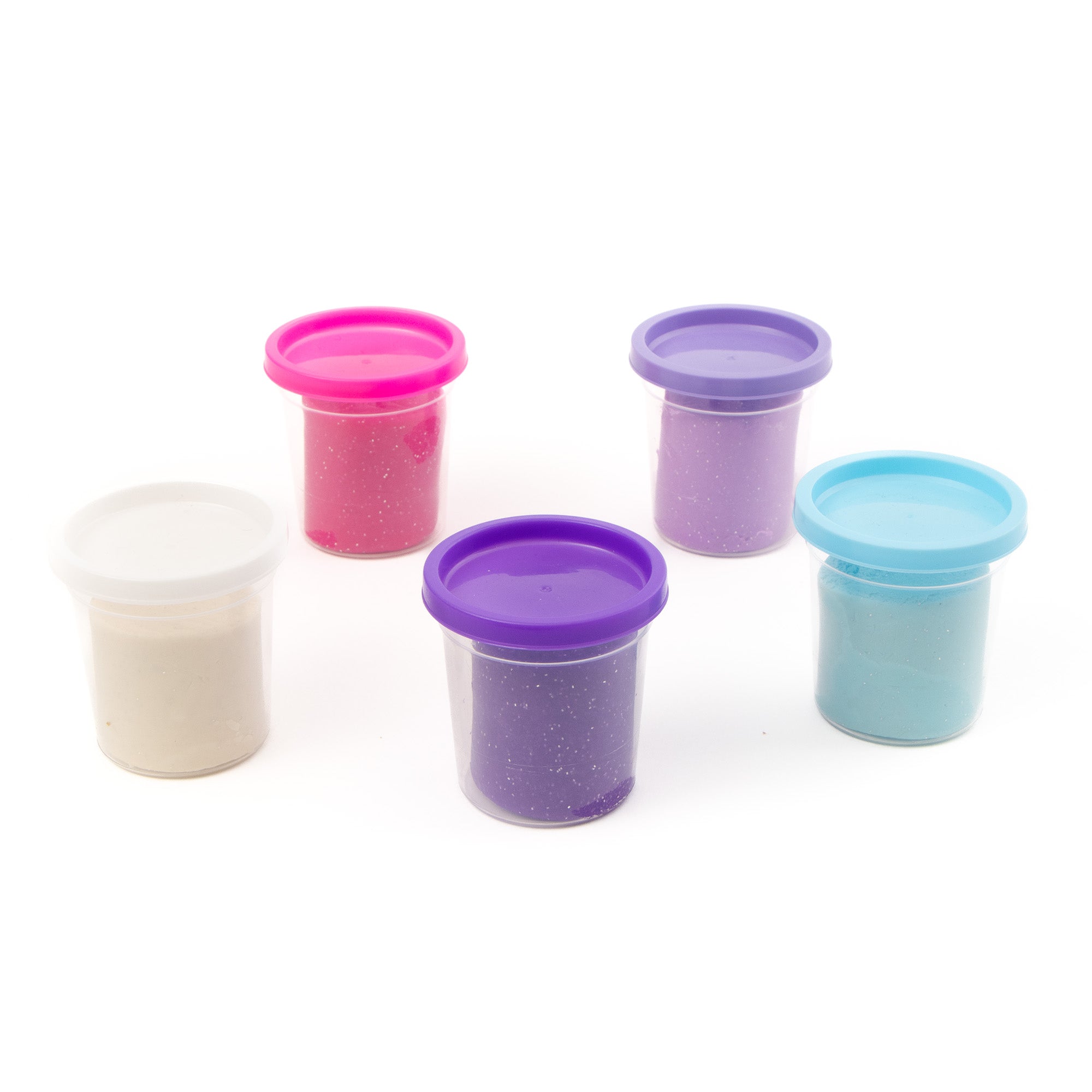 Sparkling 5 - Colour Glitter Modelling Clay Kit