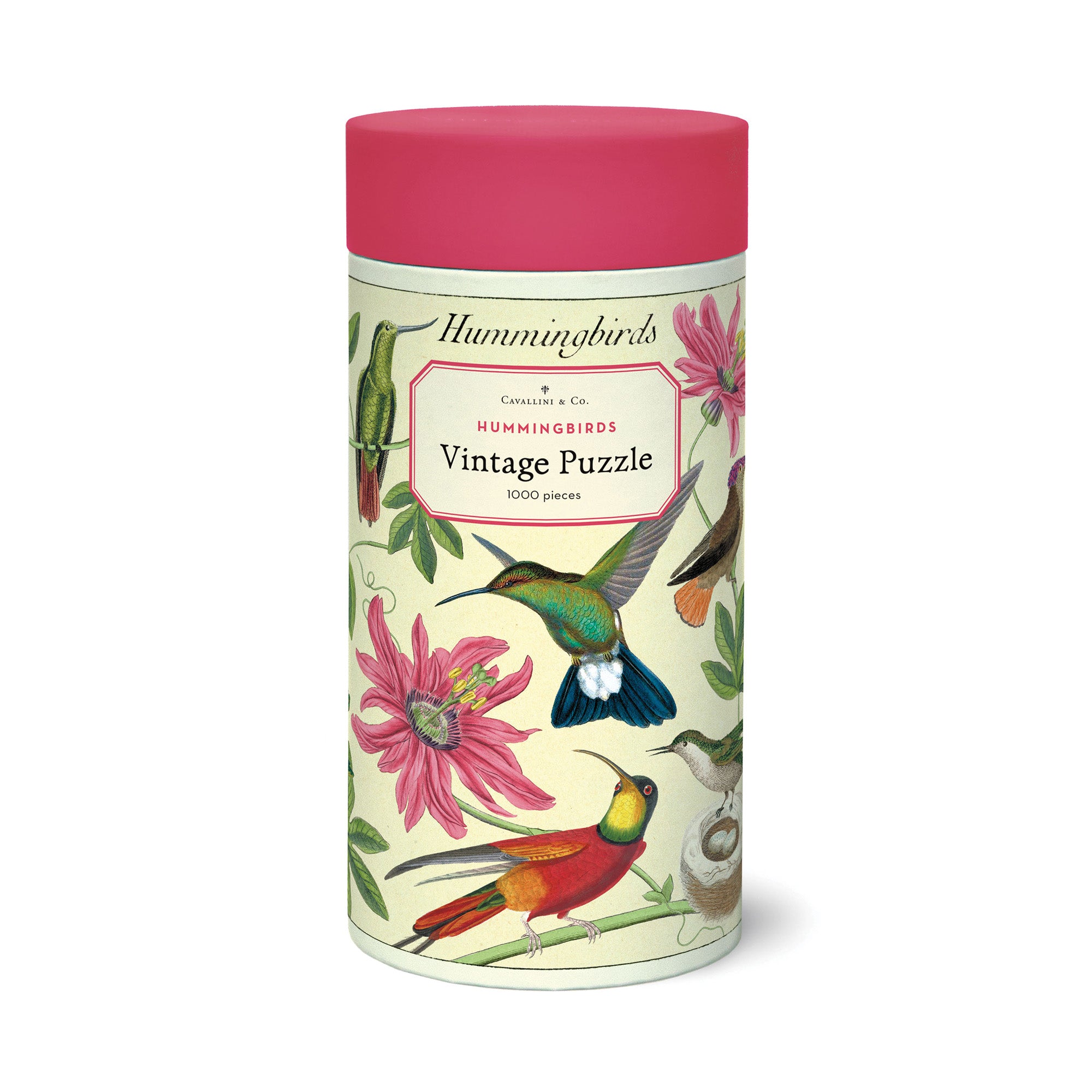 Enchanting 1,000-Piece Vintage Hummingbirds Puzzle