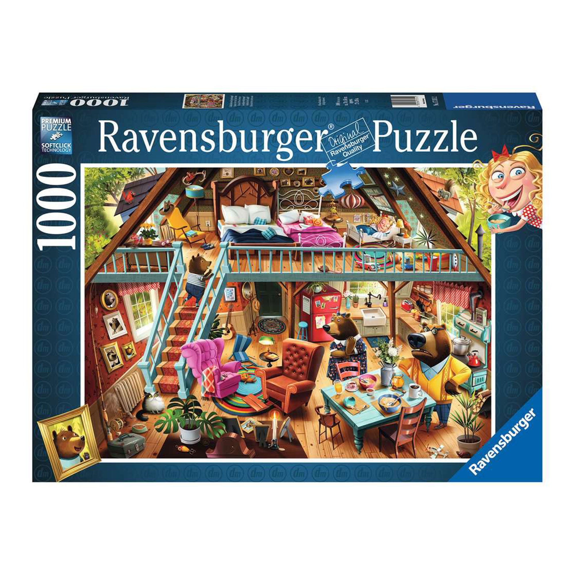 Goldilocks Gets Caught: 1,000-Piece Puzzle Adventure