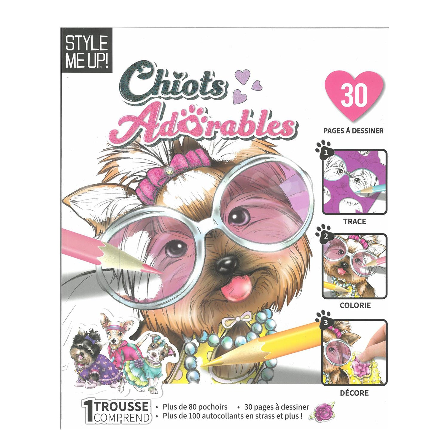 Adorable Puppies - French Edition