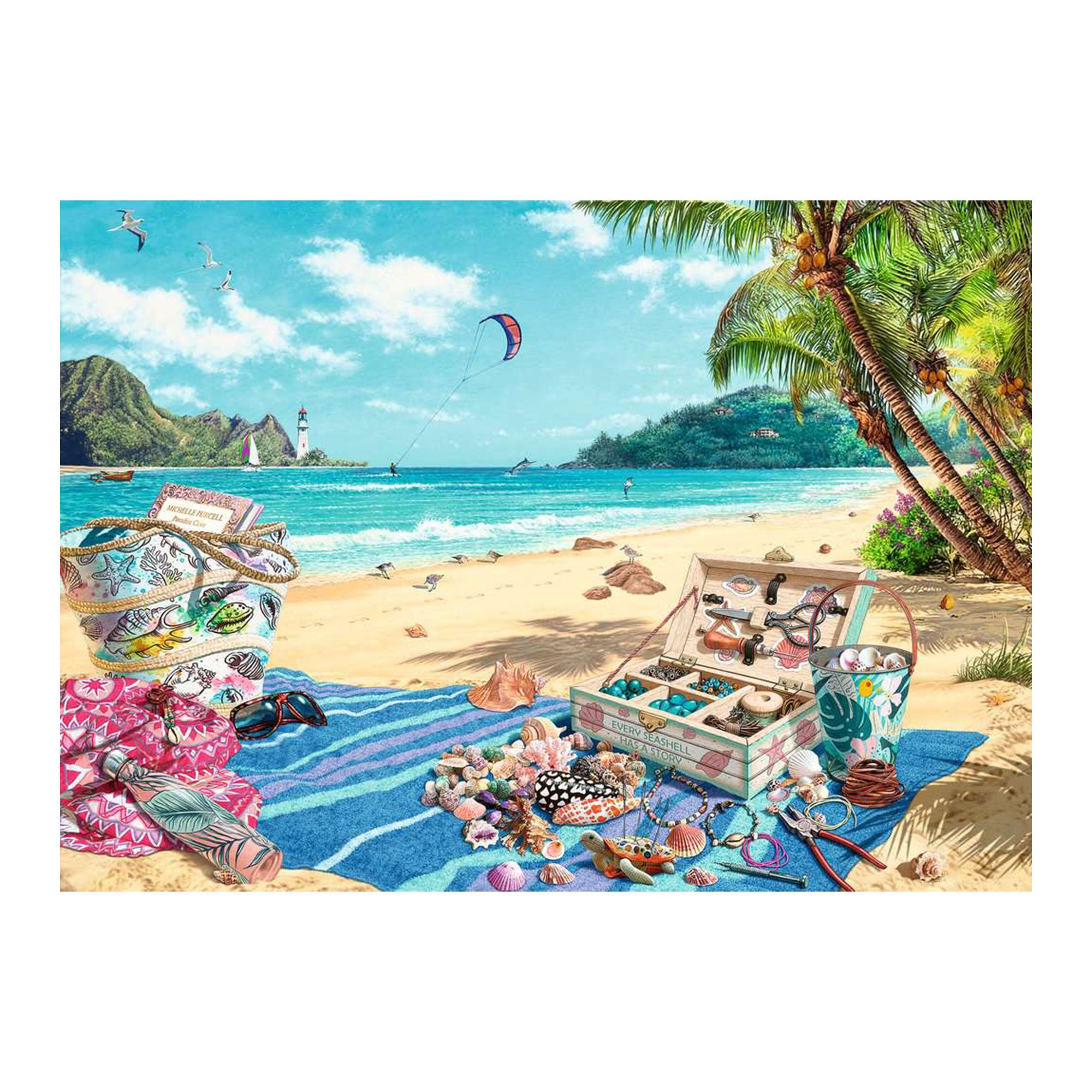 The Shell Collector 1,000-Piece Puzzle - A Captivating Challenge!