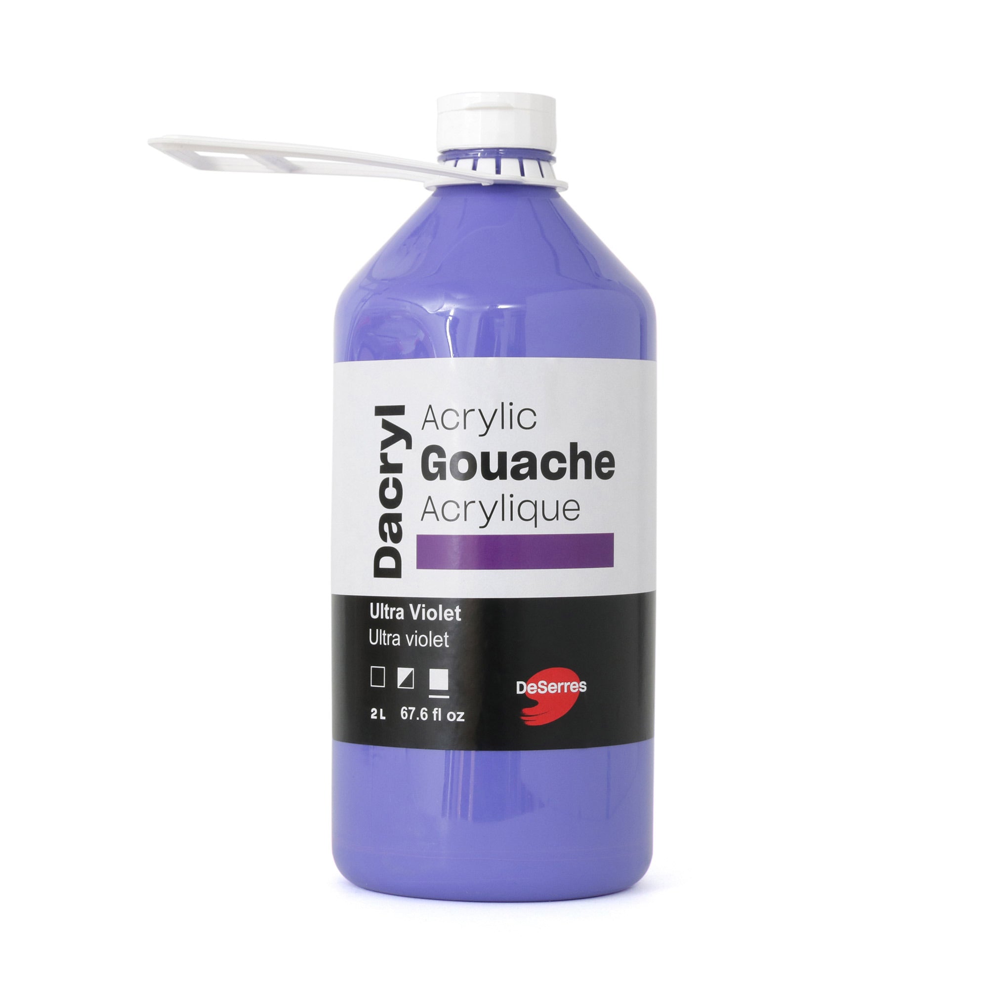 Dacryl Acrylic Gouache: Low Viscosity Carbon Black - Unleash Your Creativity!
