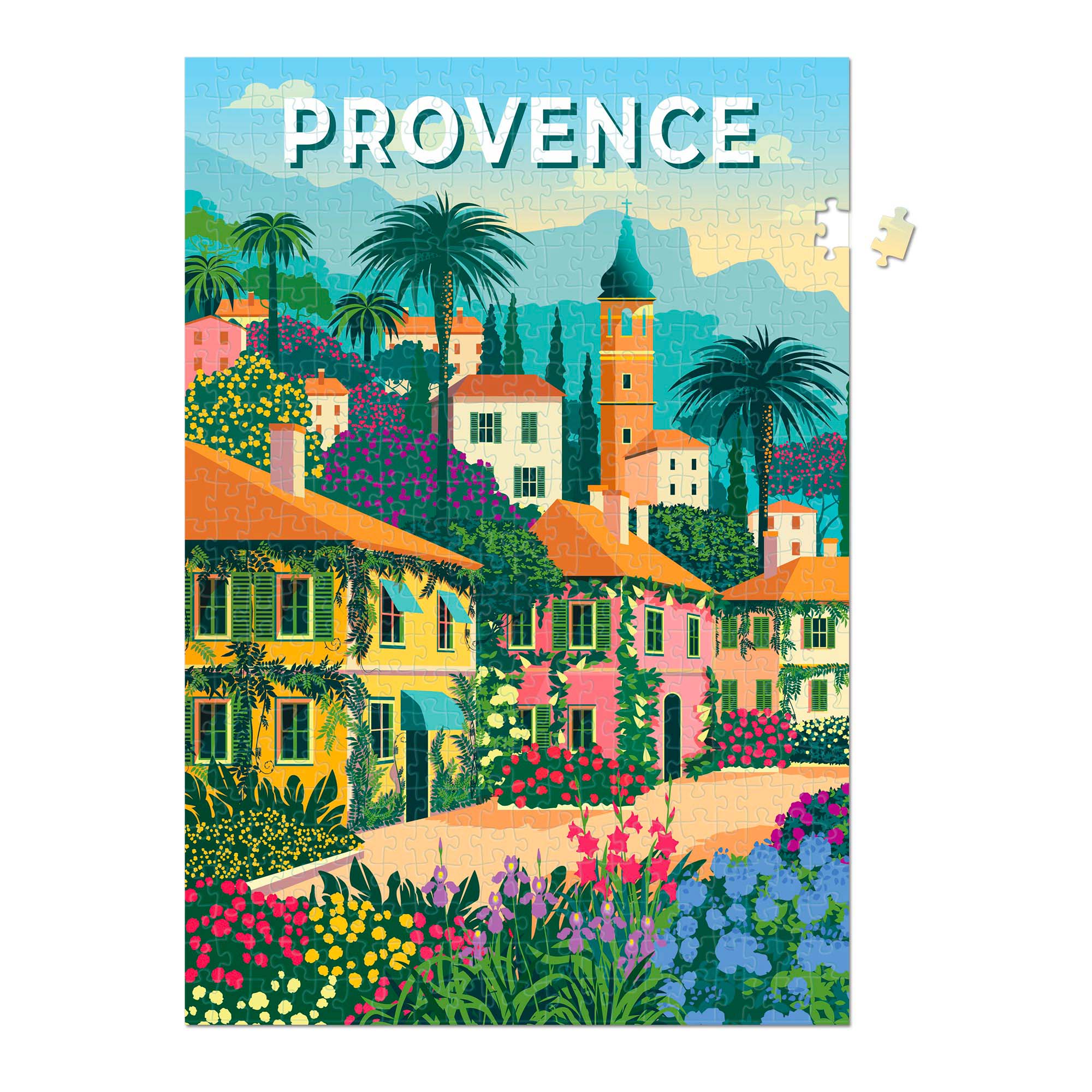 Enchanting 500-Piece Provence Puzzle