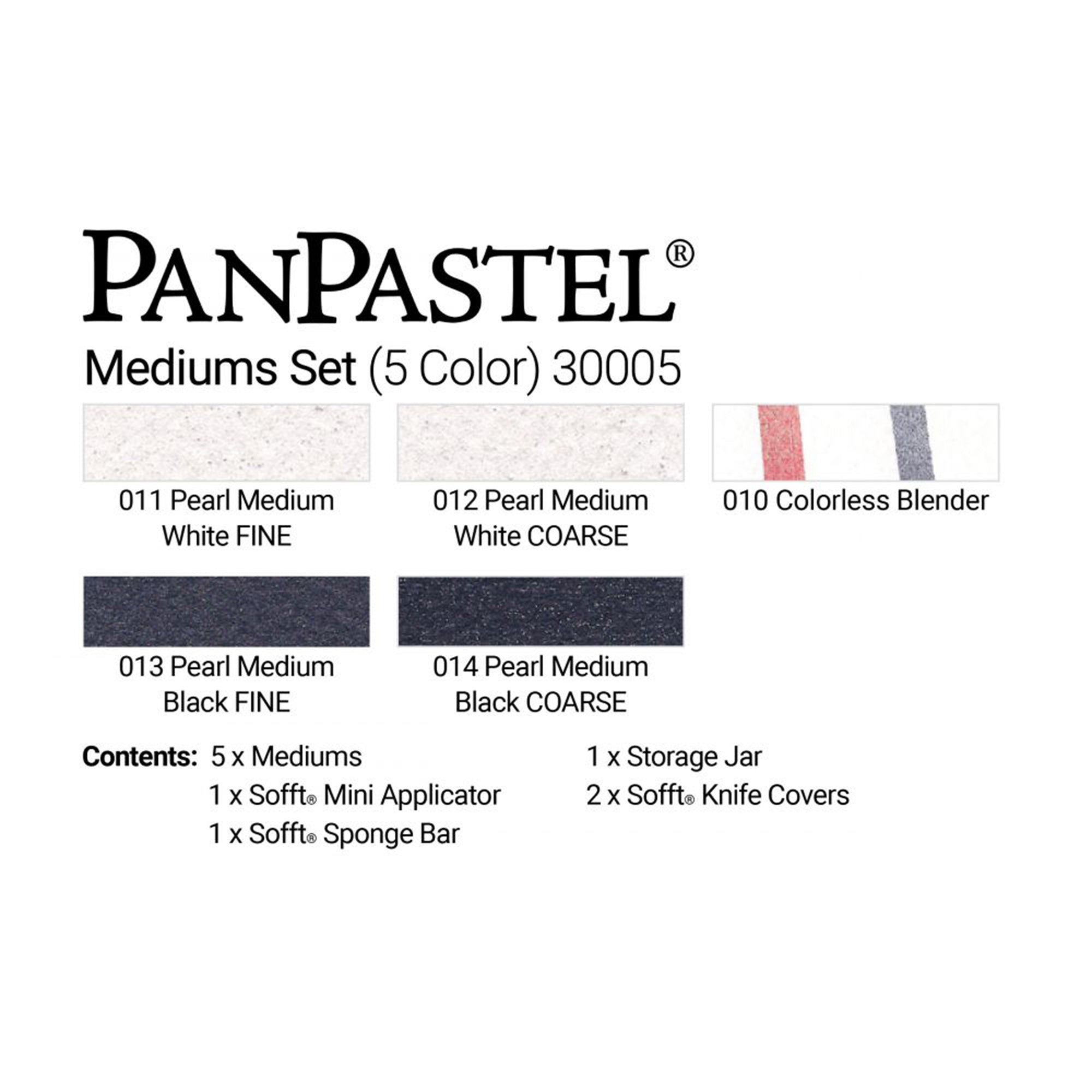 5-Color PanPastel Starter Medium Set - Unleash Your Artistic Potential!
