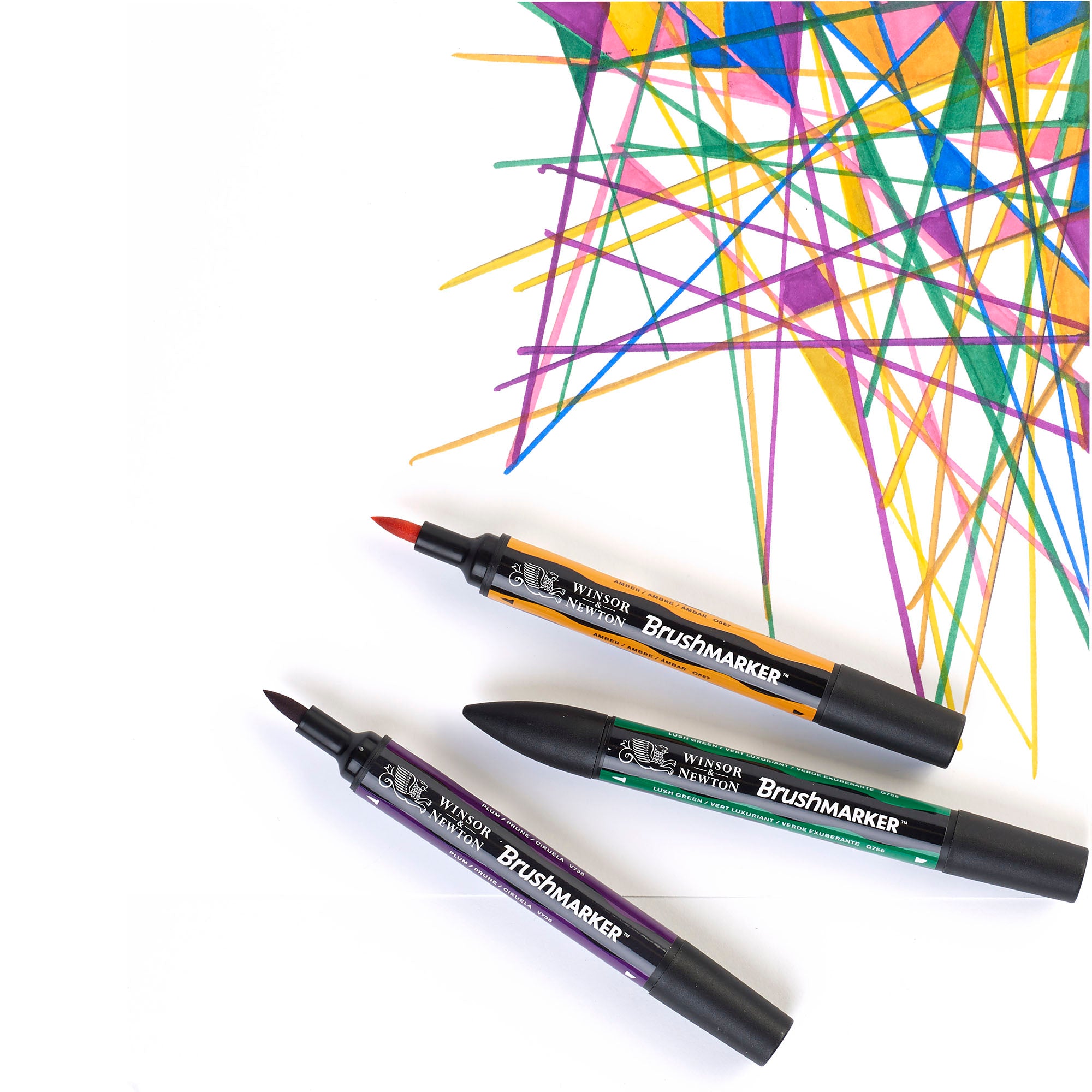 48-Piece Double-Tip Promarker Marker Set - Essential Brush Collection