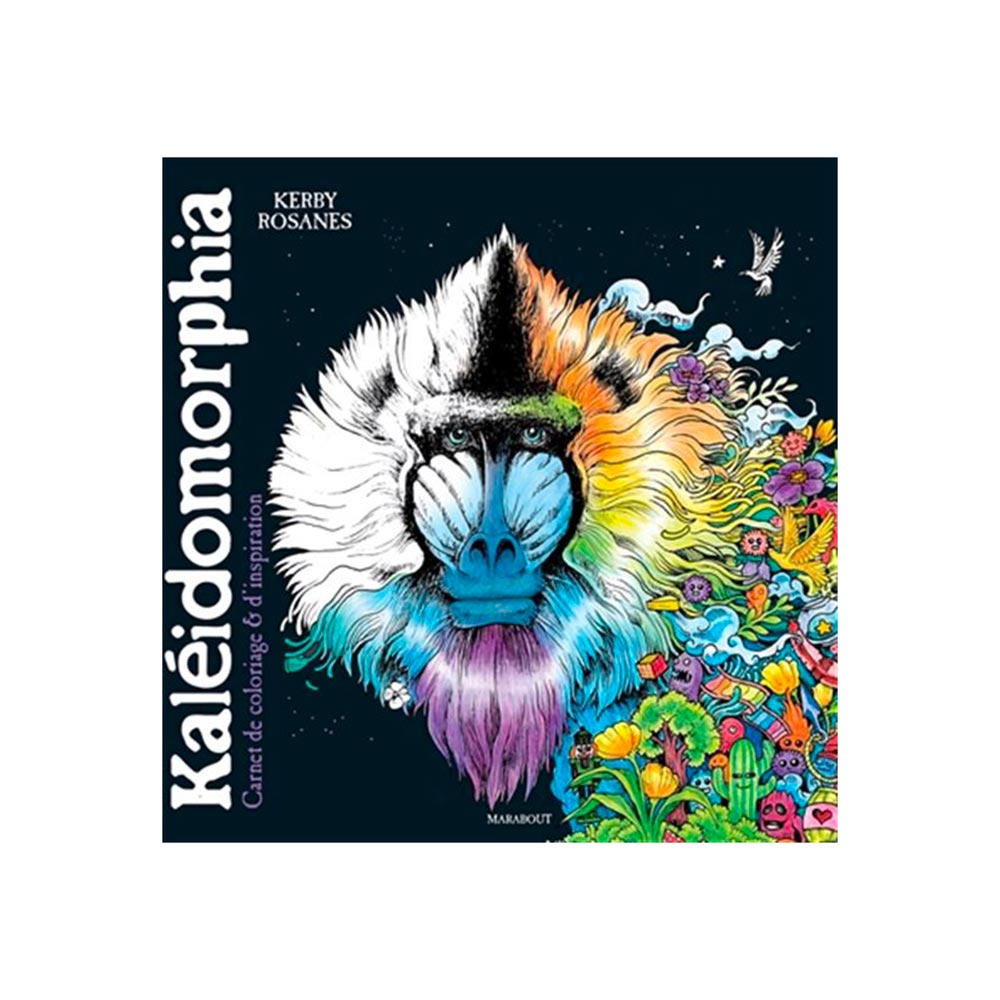 Kaleidomorphia Coloring and Inspiration Book - French Edition