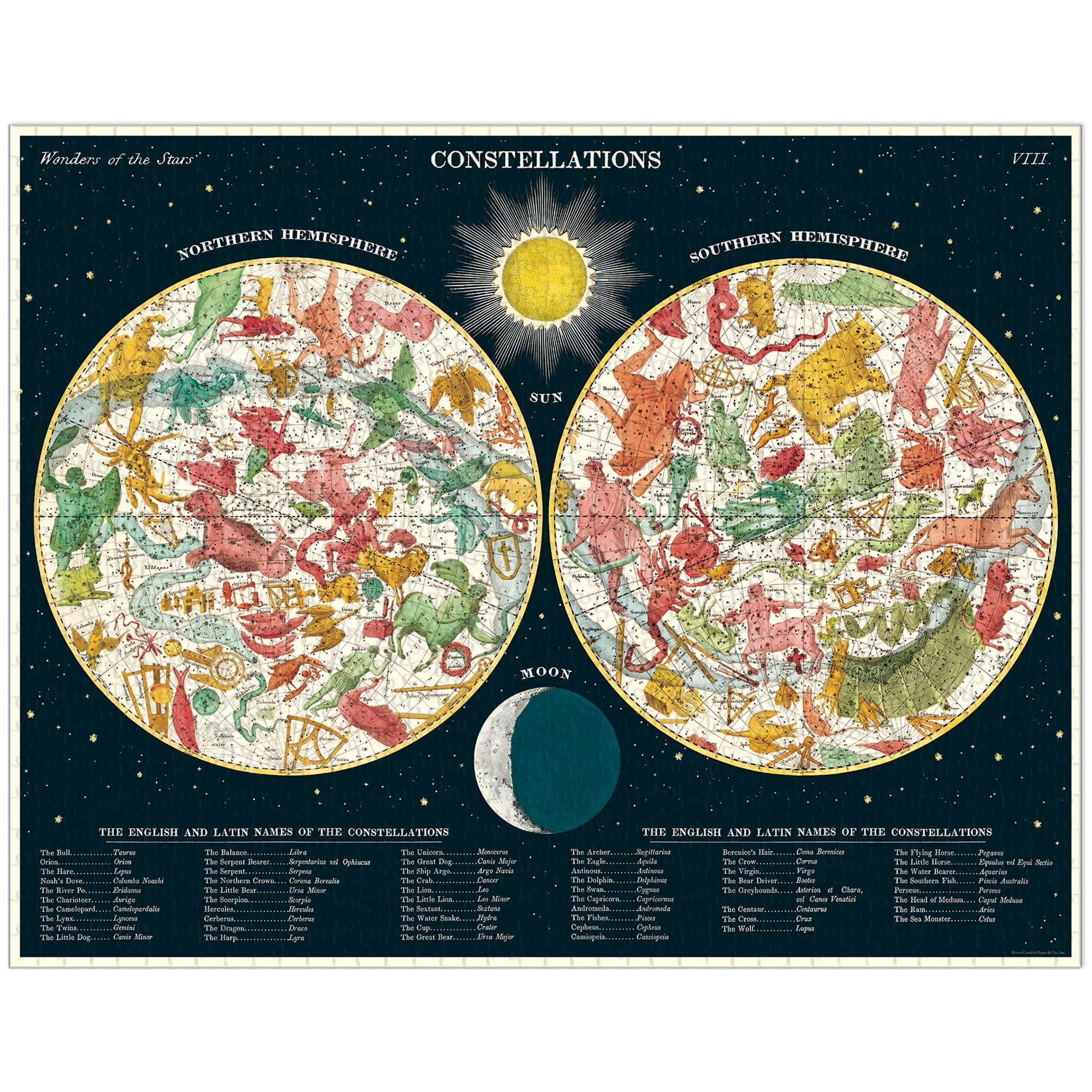Stunning 1,000-Piece Constellation Puzzle - A Celestial Adventure!