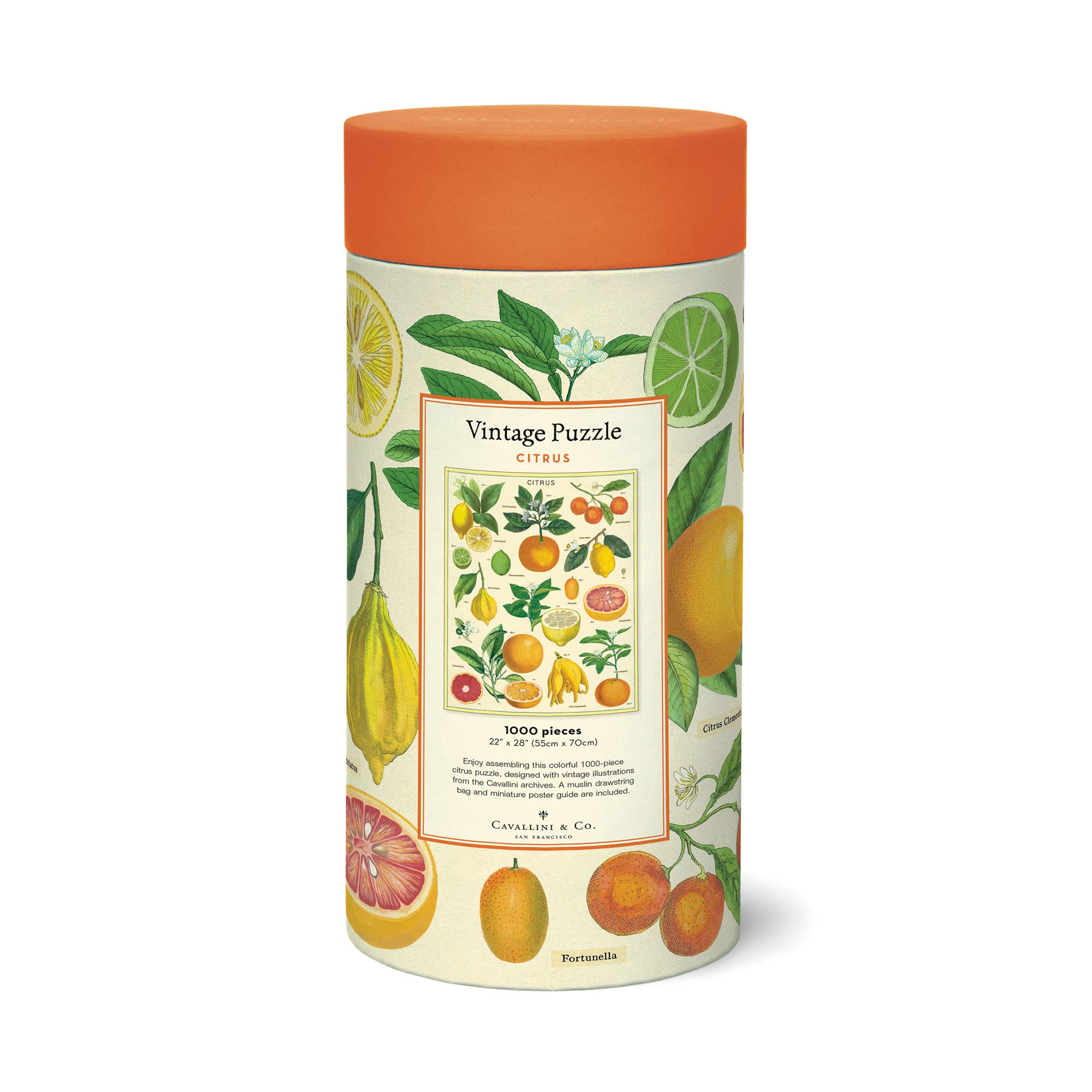 1,000-Piece Exquisite Vintage Citrus Puzzle
