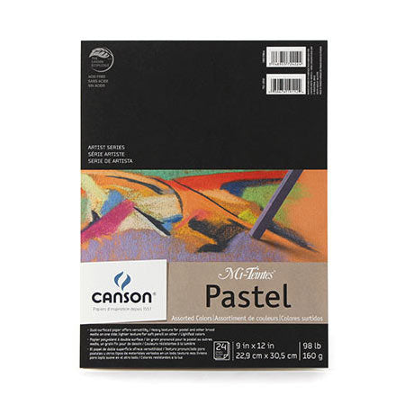 Canson Half-Tint Paper Pad: Ideal for Dry Mediums