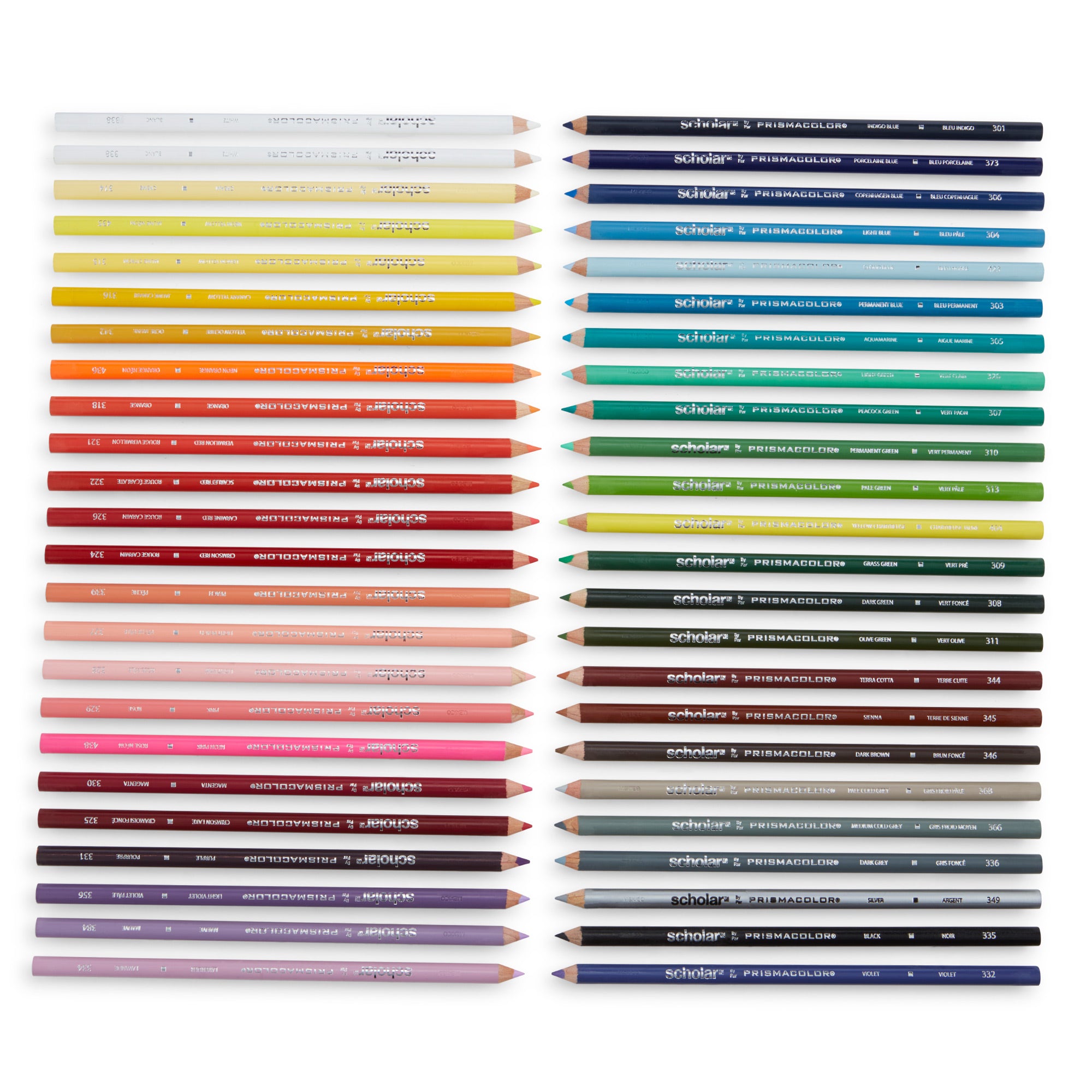 Prismacolor Scholar 48-Piece Assorted Coloured Pencils Set