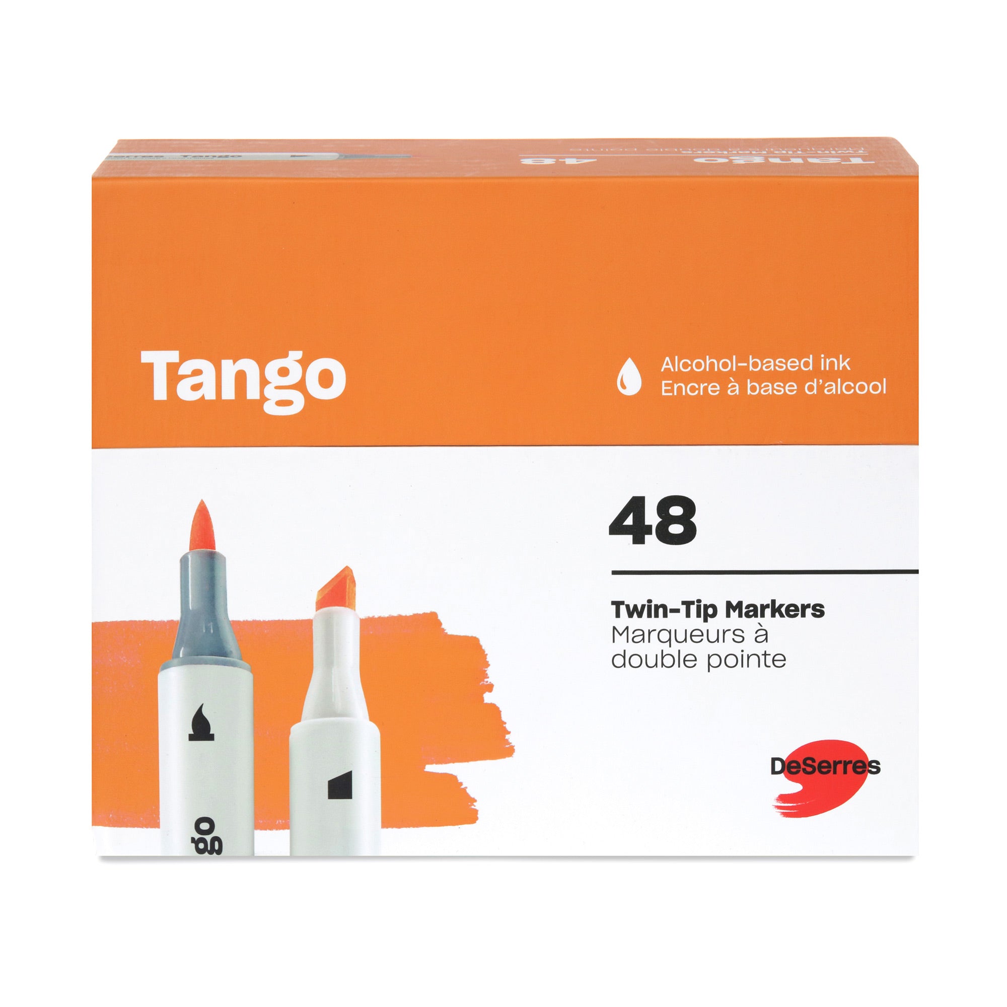 48-Pack Tango Double-Ended Markers Set: Assorted Colors for Limitless Creativity!