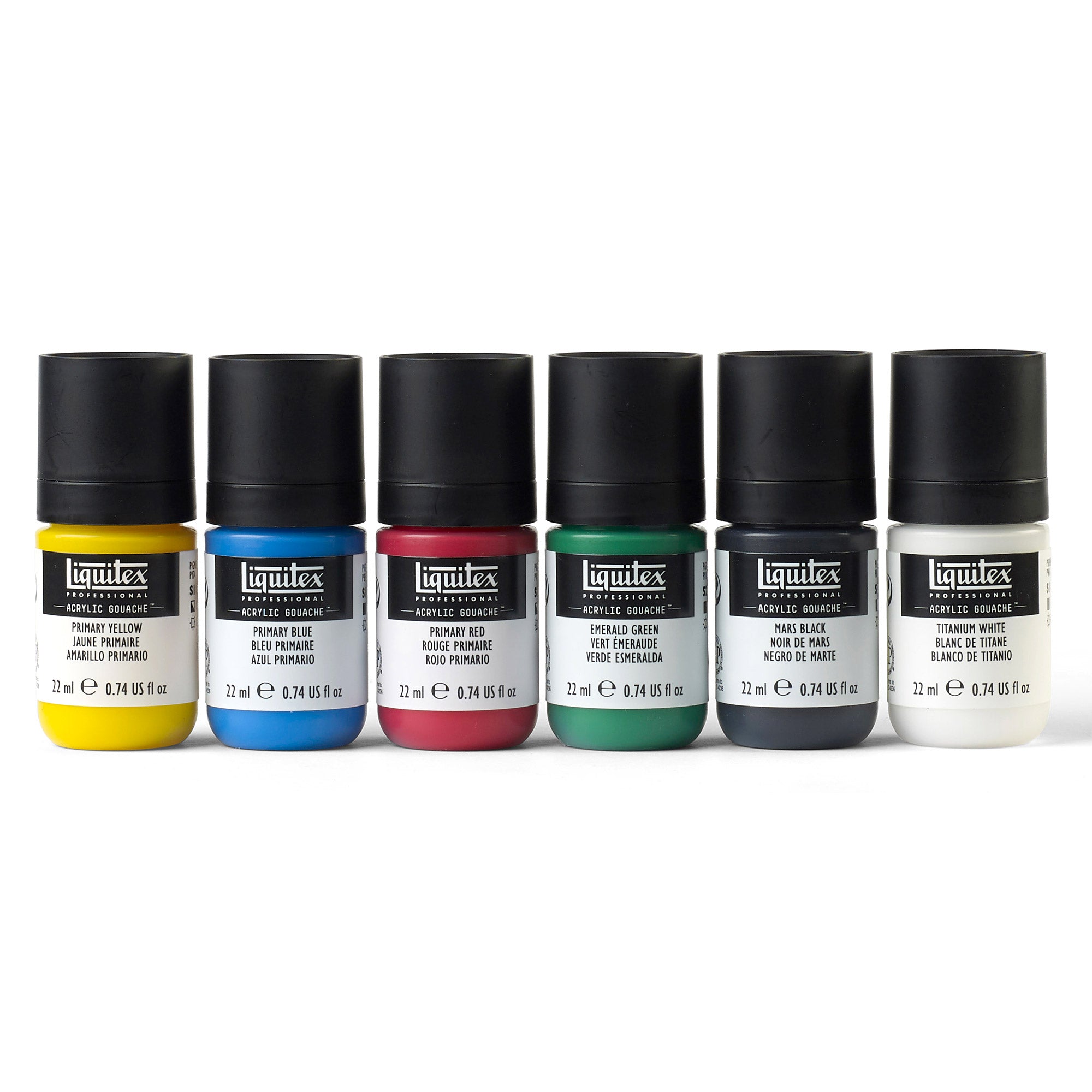 Liquitex Acrylic Gouache Kit - 6 Primary Colors for Stunning Art