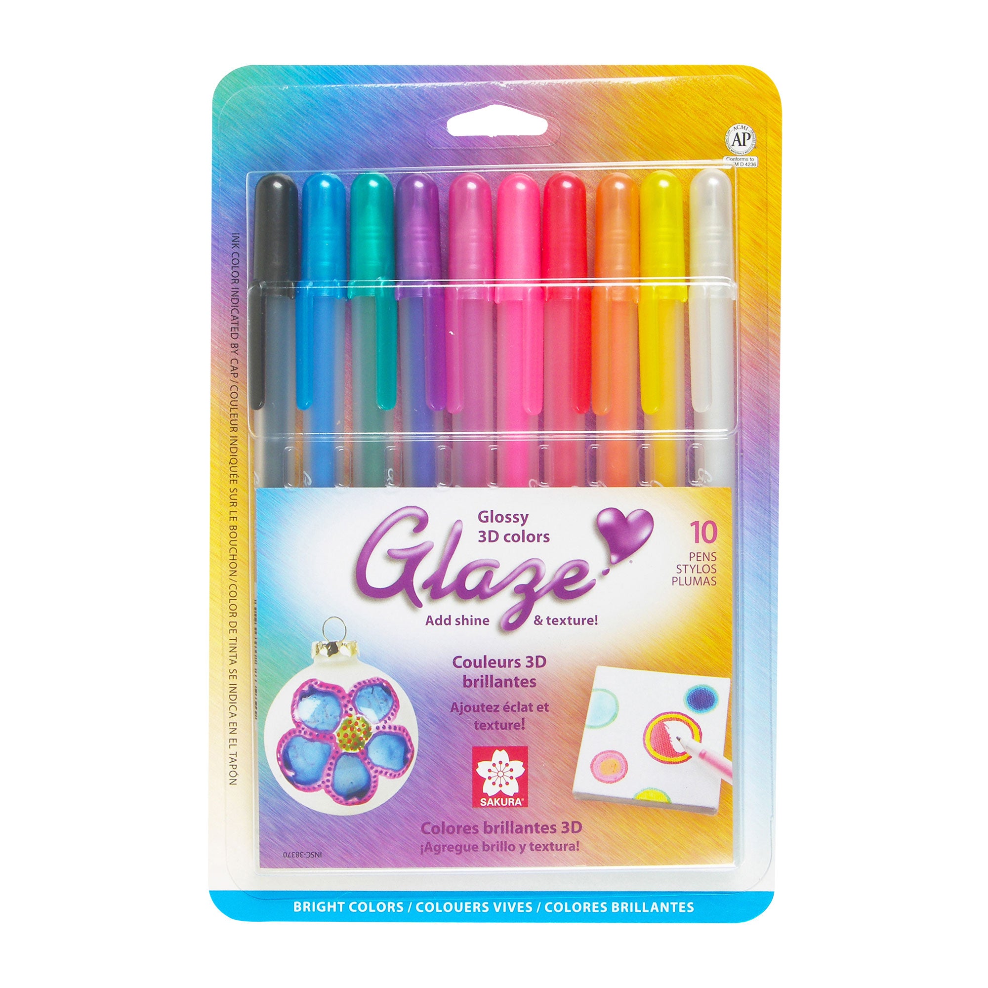 Get Your Hands on This 10-Pack of Vibrant Gelly Roll Glaze Pens!