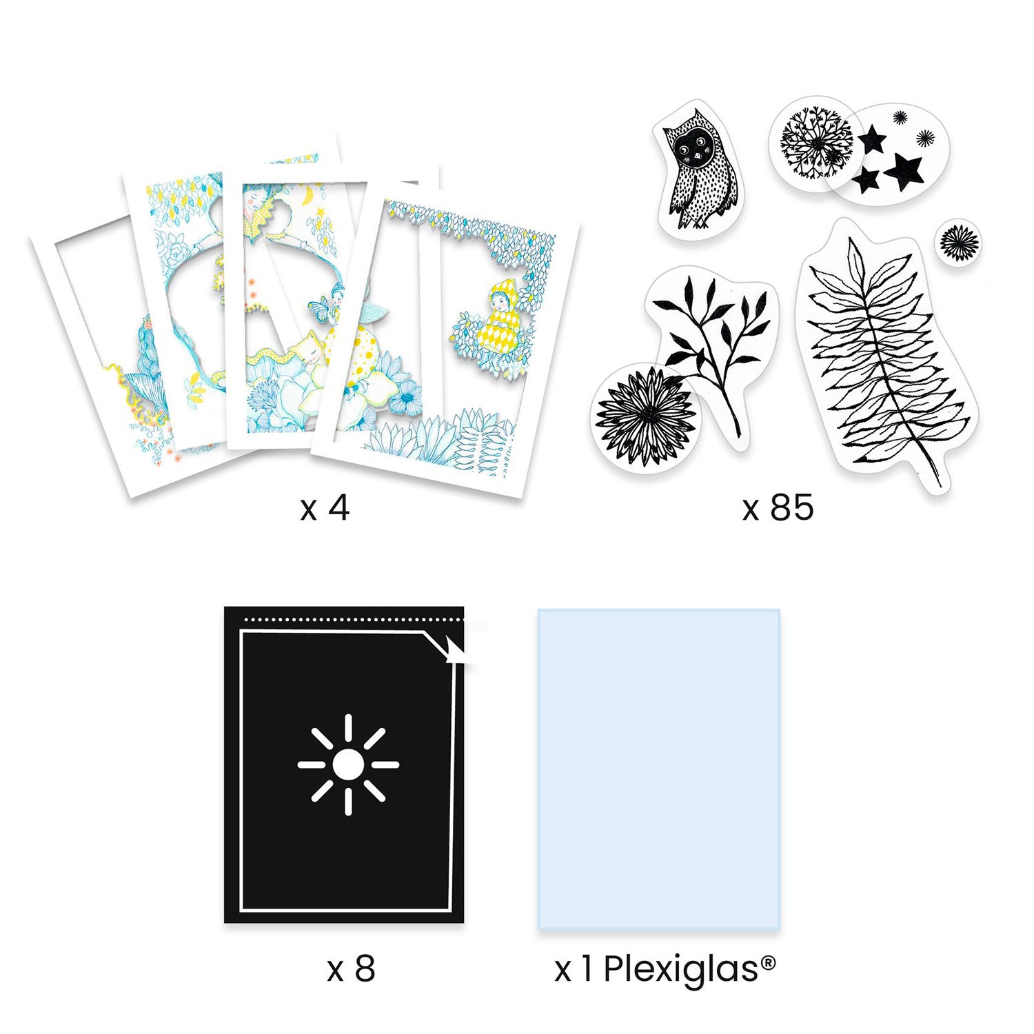 Enchanting Cyanotype - Moonlight Art Kit