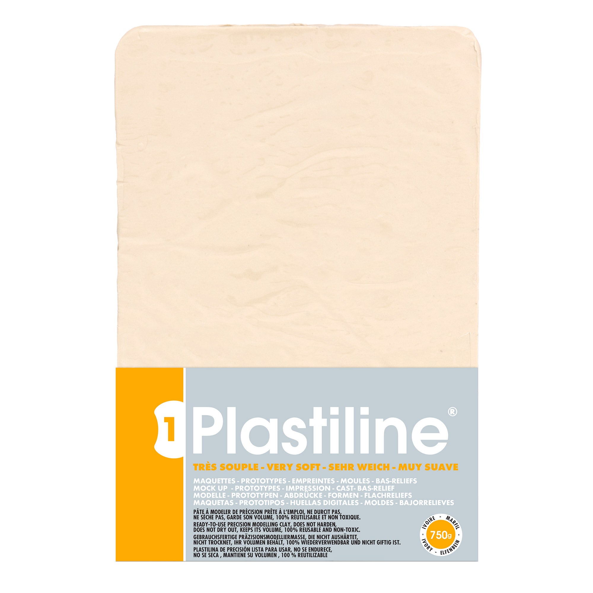 Discover the Versatile 40 Hardness Light Grey Plastiline!