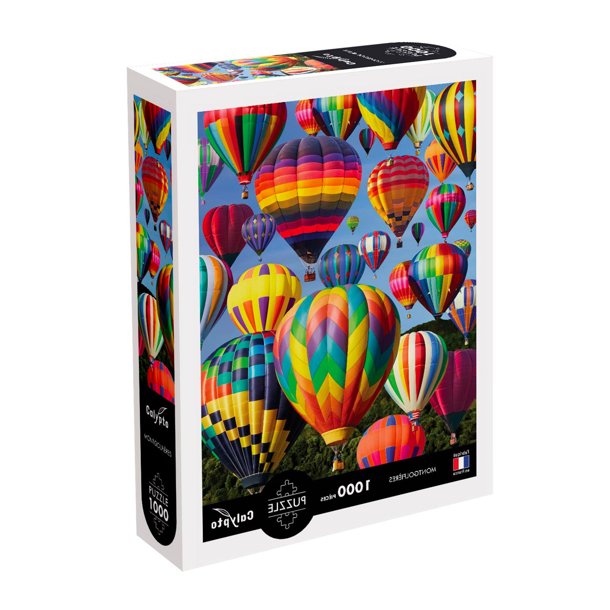 Calypto 1,000-Piece Hot-Air Balloons Puzzle: A Captivating Landscape Adventure