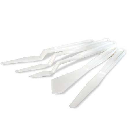 Set of 5 Stunning Plastic Spatulas