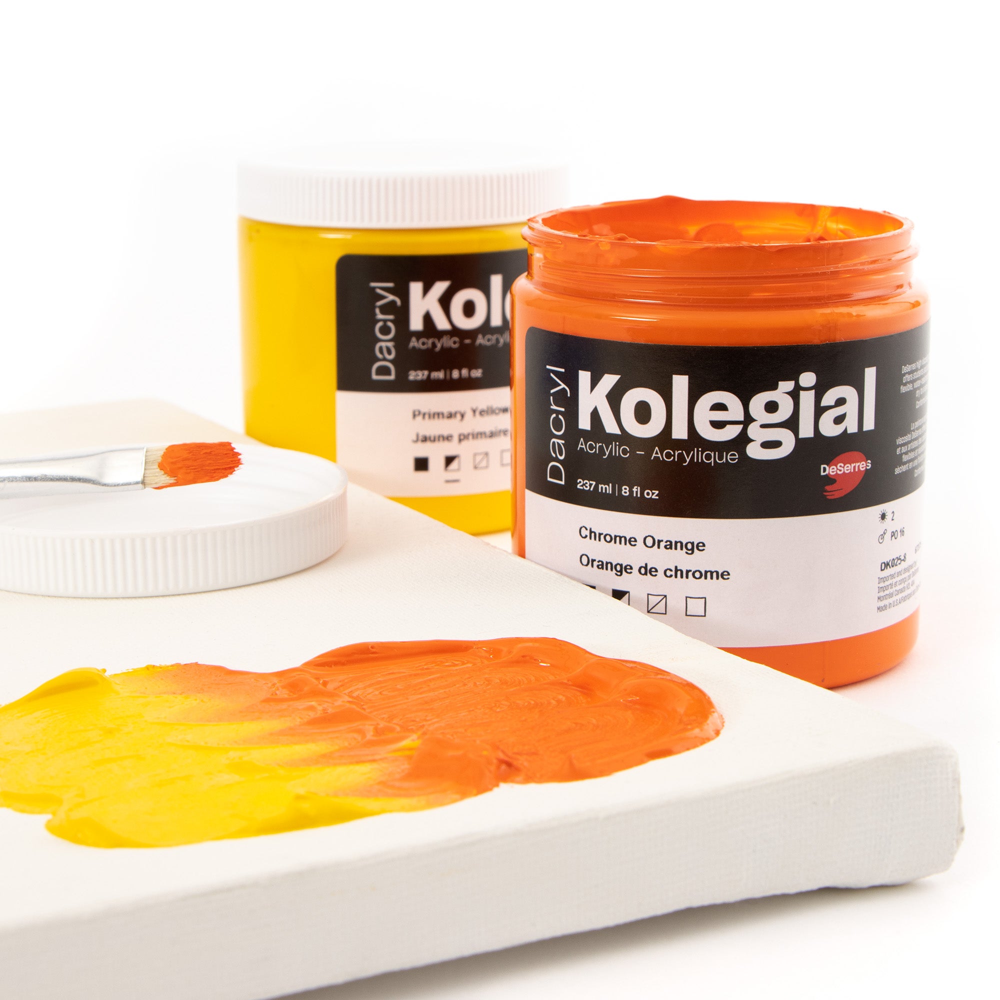 Dacryl Kolegial Acrylic: High - Viscosity Primary Cyan - A Stunning Painting Choice