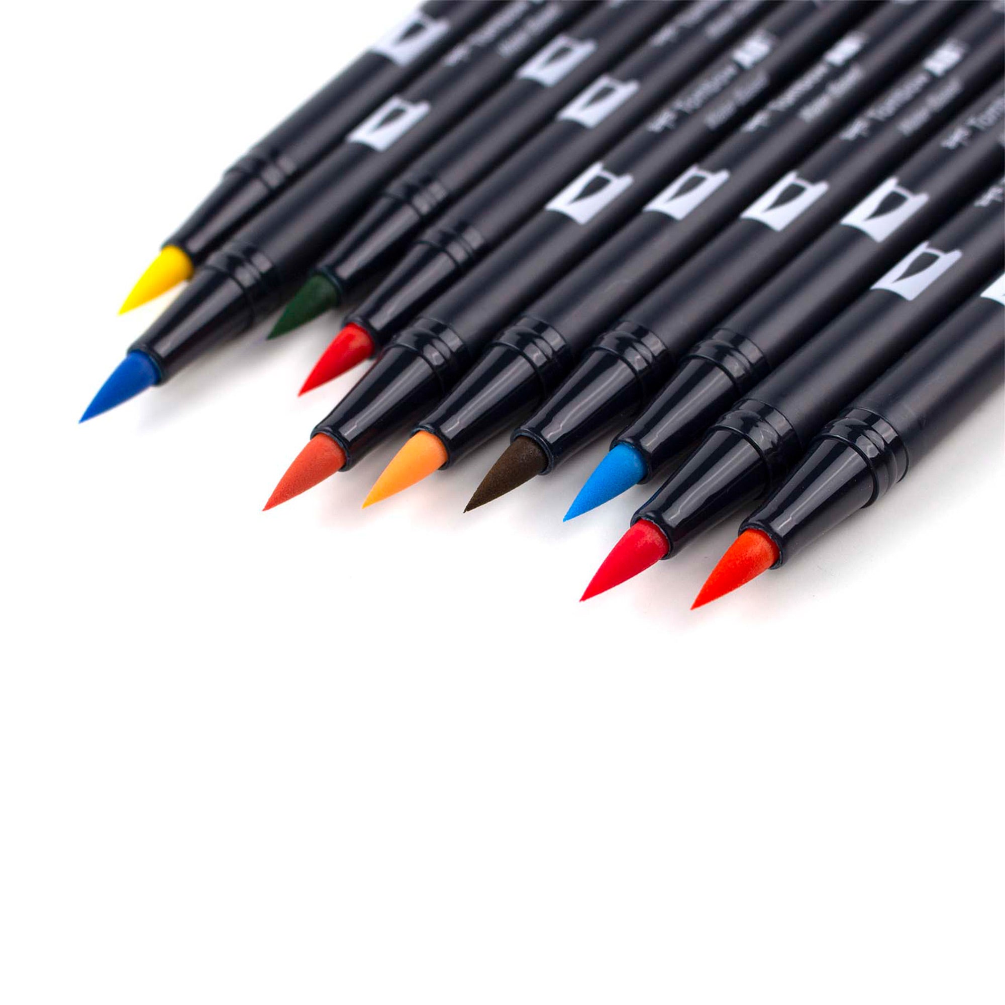 10-Pack Tombow Dual Brush Pens - Ideal for Celebrations!