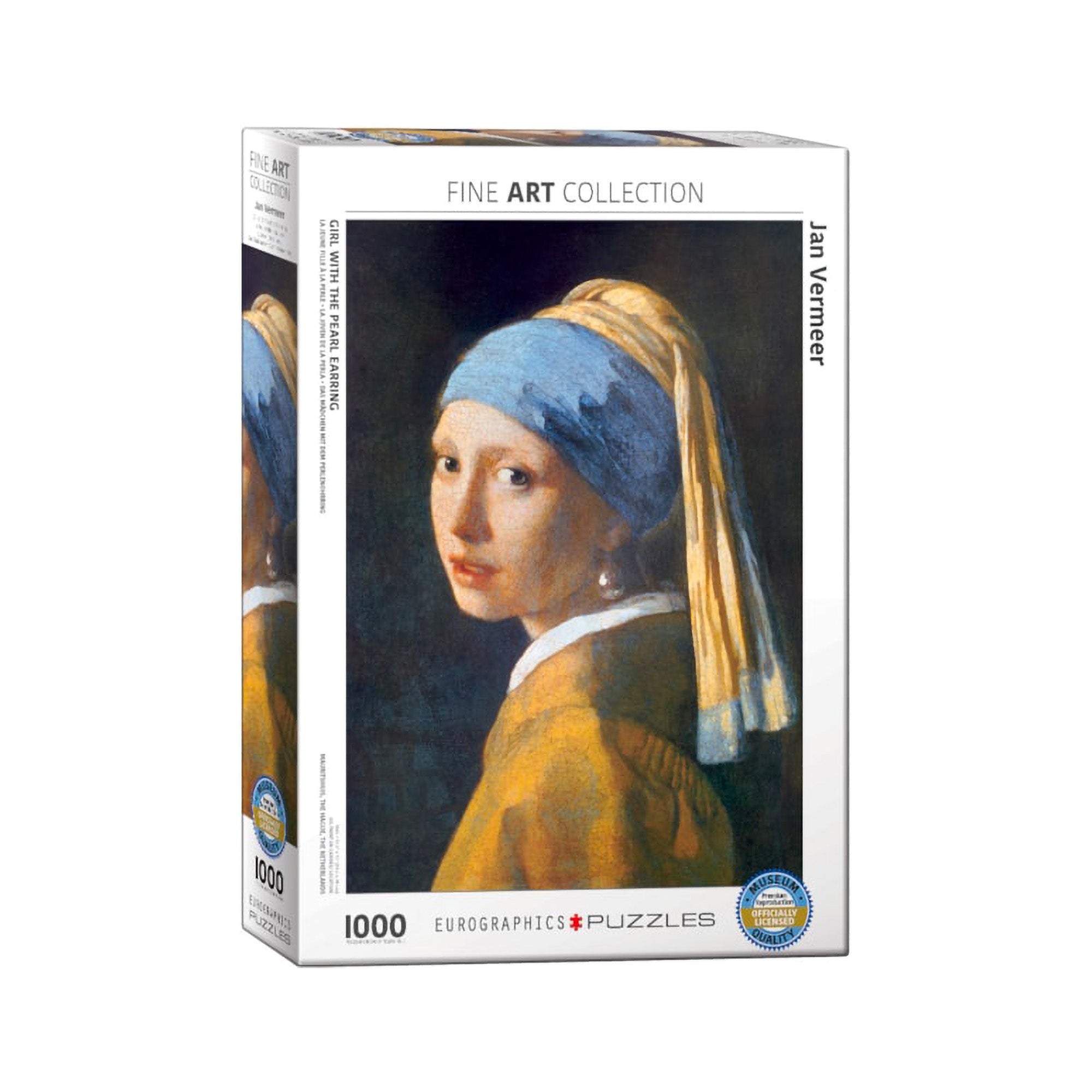 Enchanting 1,000-Piece 'Girl with the Pearl Earring' Puzzle