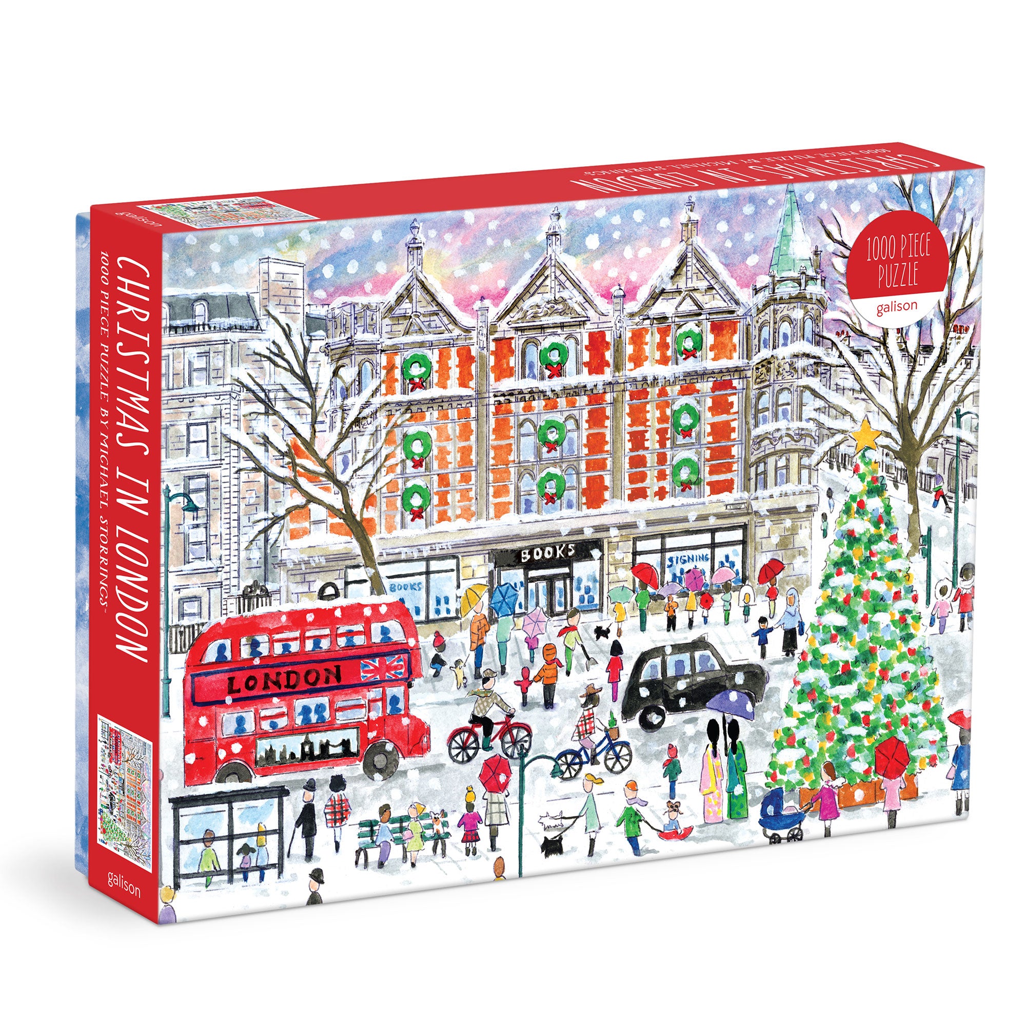 Enchanting 1,000-Piece Christmas in London Puzzle