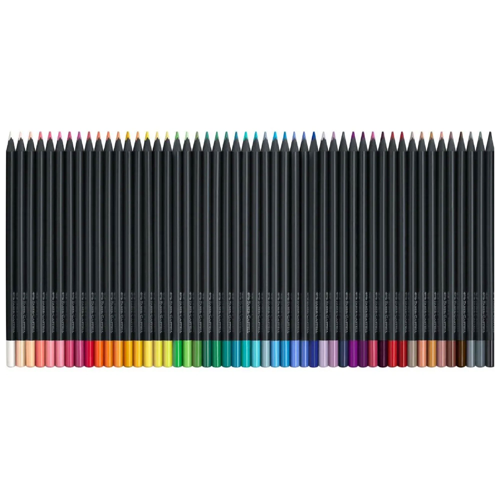 50-Pack Black Edition Premium Coloured Pencils - A Must-Have!