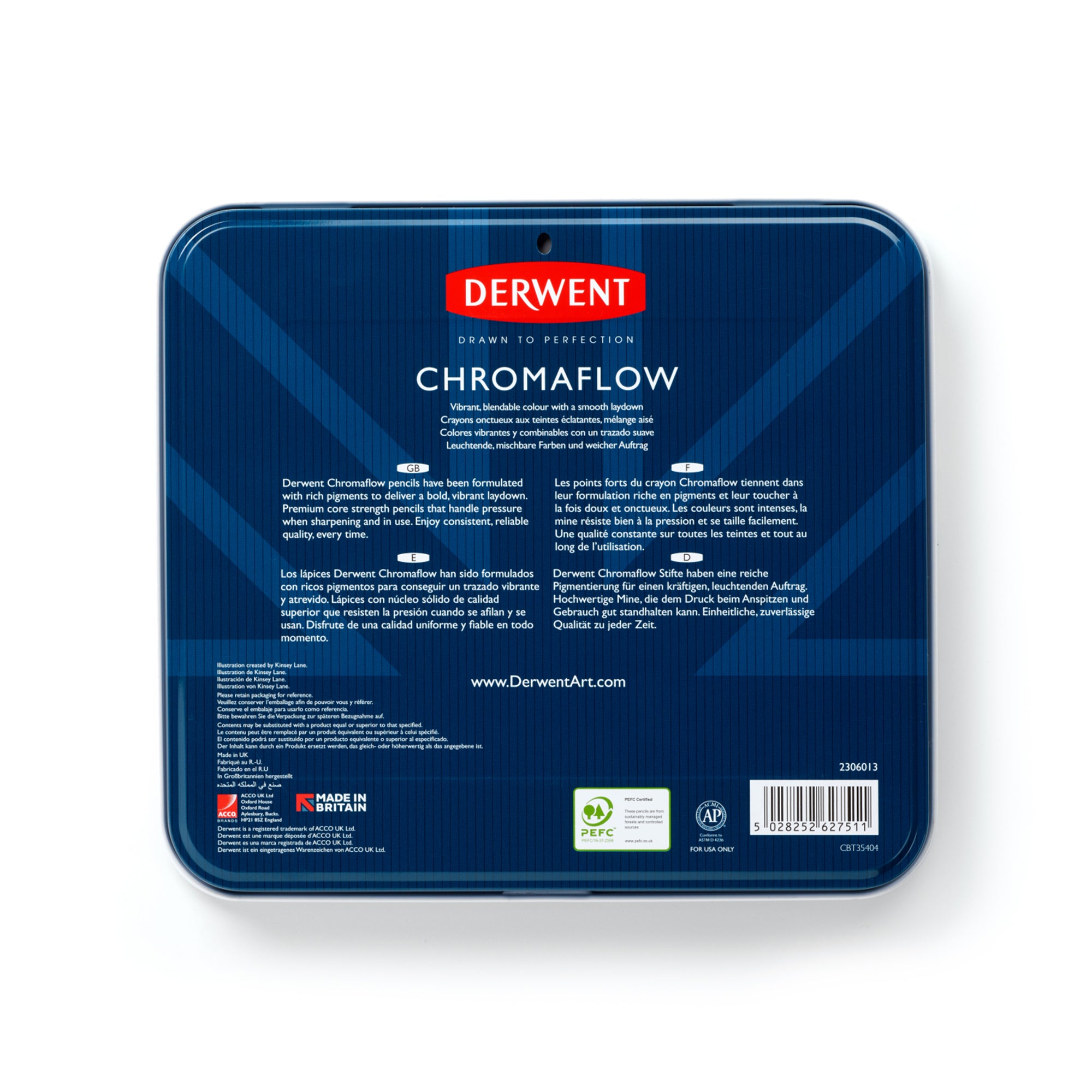 48-Piece Derwent Chromaflow Pencil Set - Unleash Your Creativity!