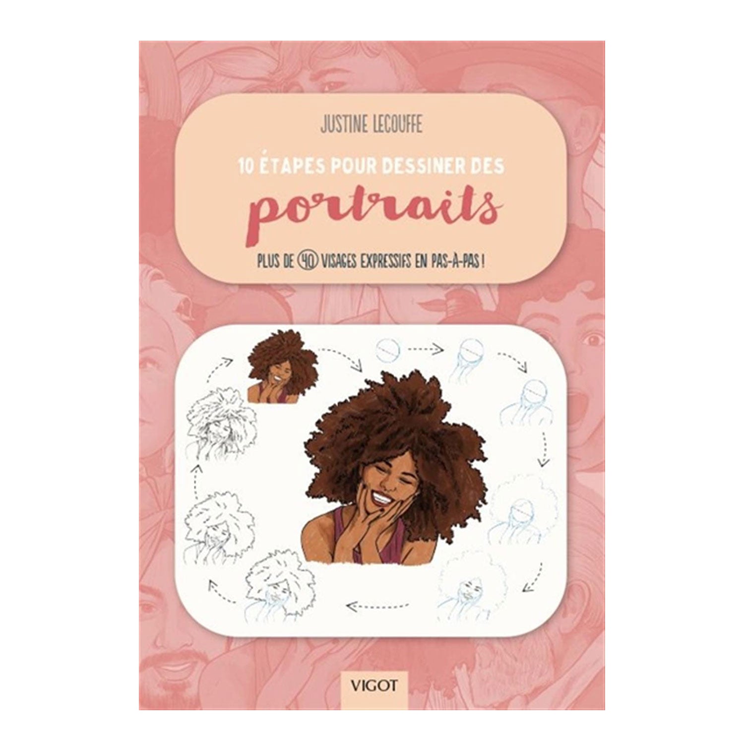 10 Portrait Drawing Tapes - French Edition