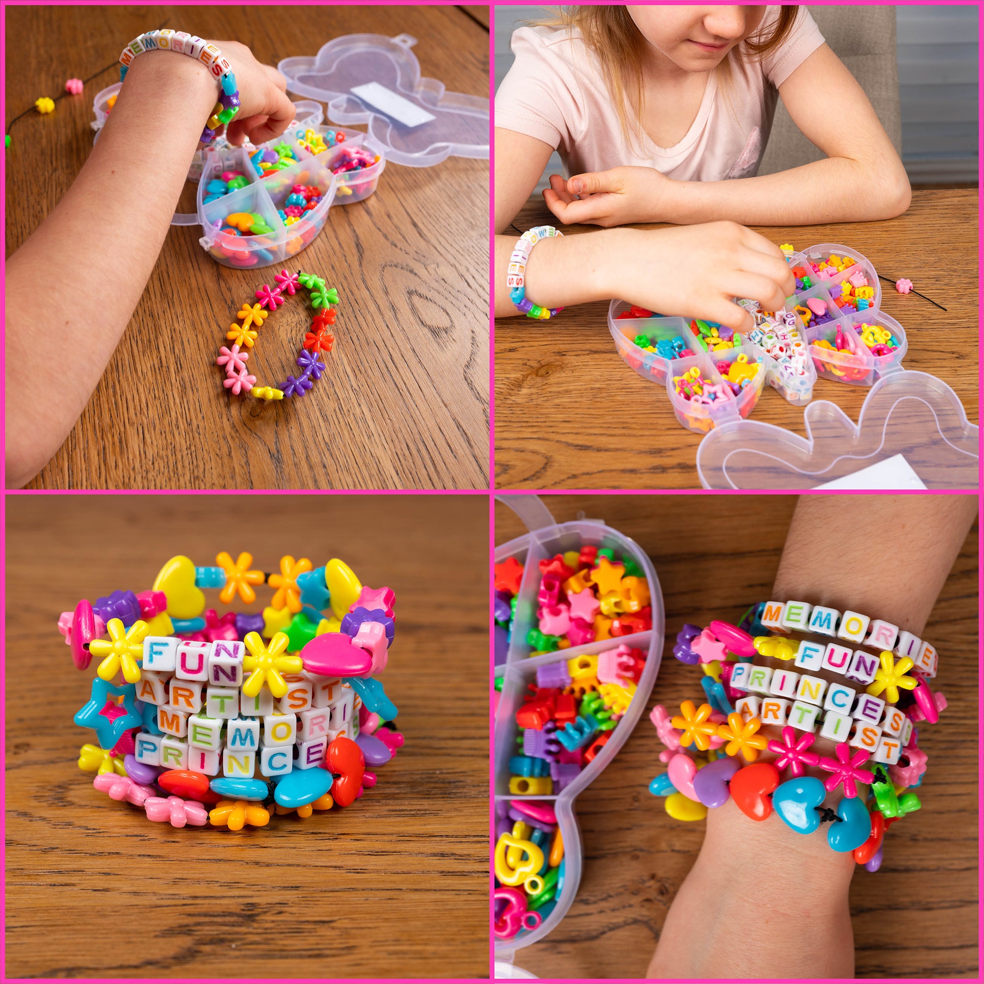 400-Piece Assorted Color Bead Set - Unleash Creativity!