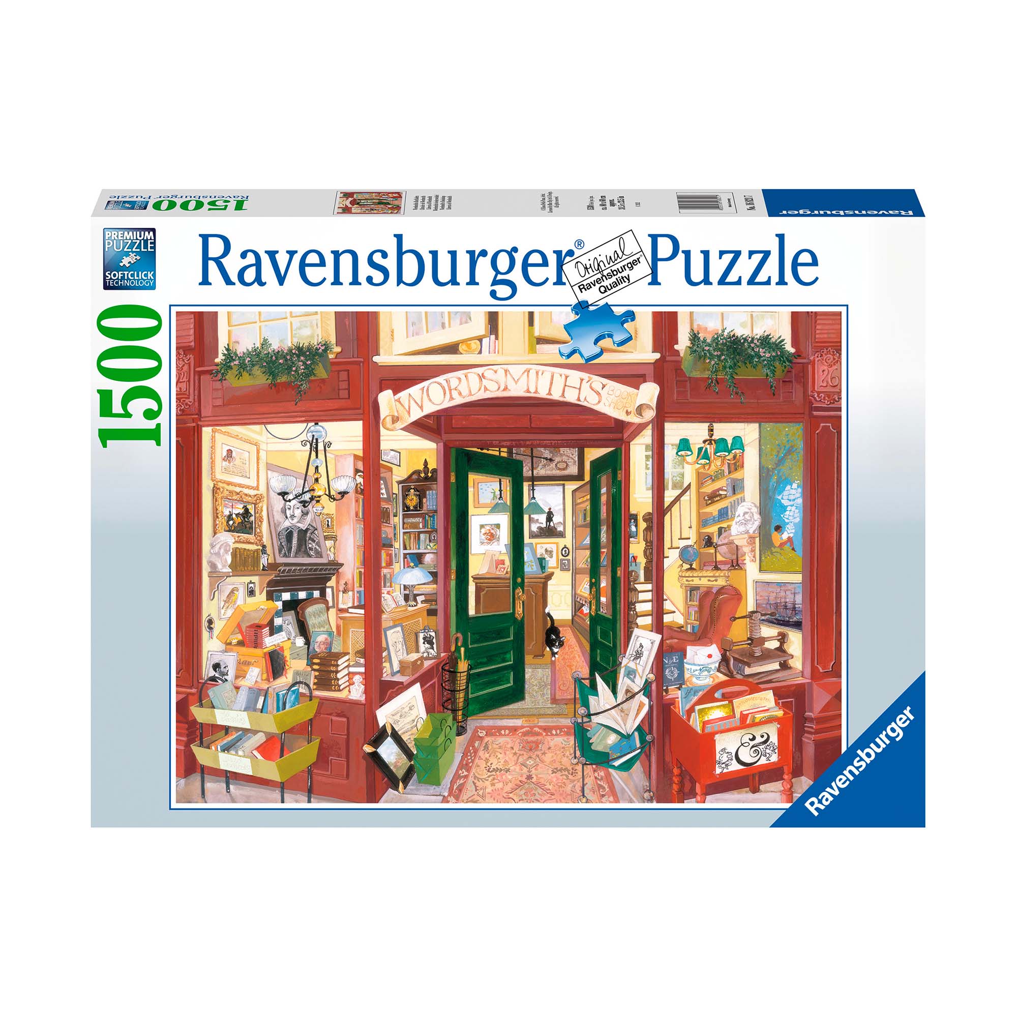 Wordsmith's Bookshop 1,500-Piece Puzzle - A Captivating Challenge!