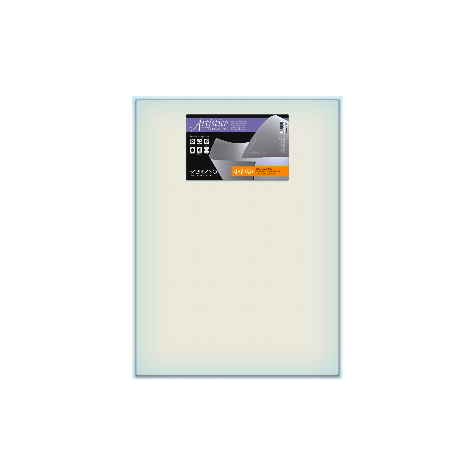 Artistico 5-Pack Premium 300 lb Watercolour Paper