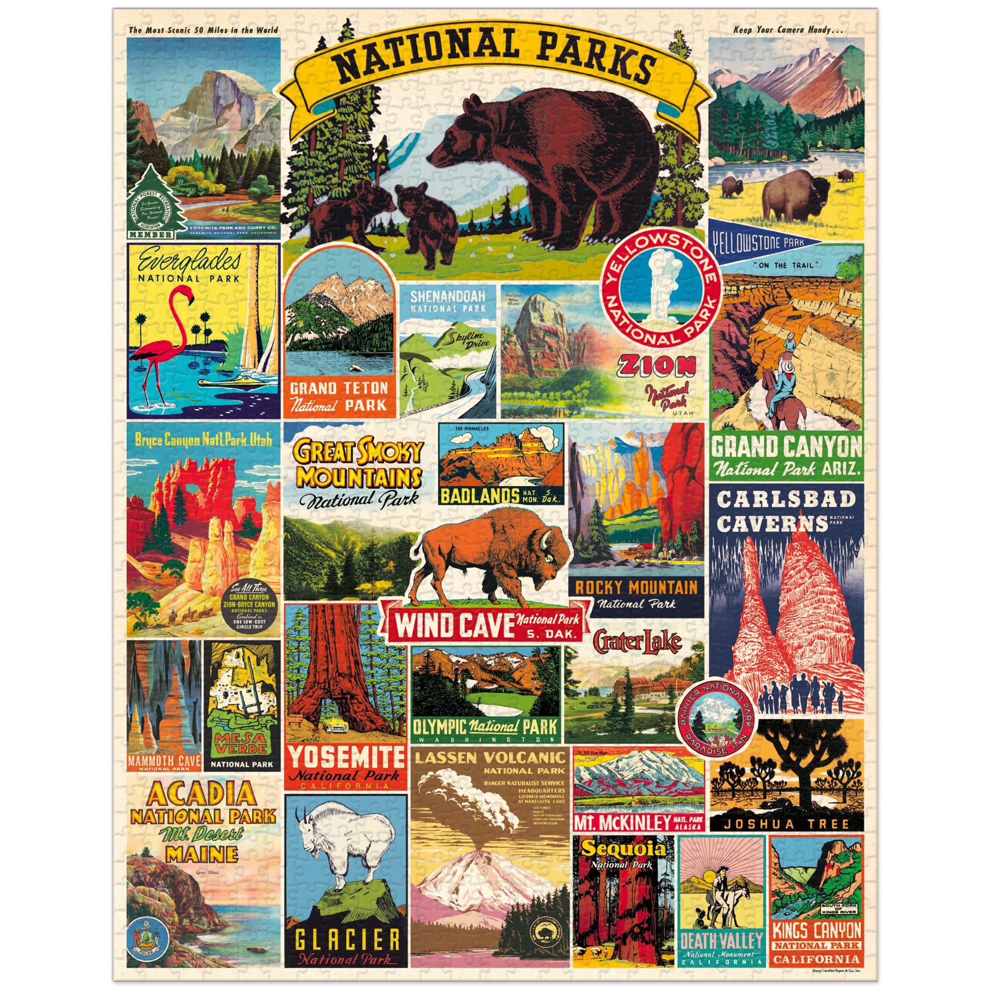 Stunning 1,000-Piece National Parks Puzzle