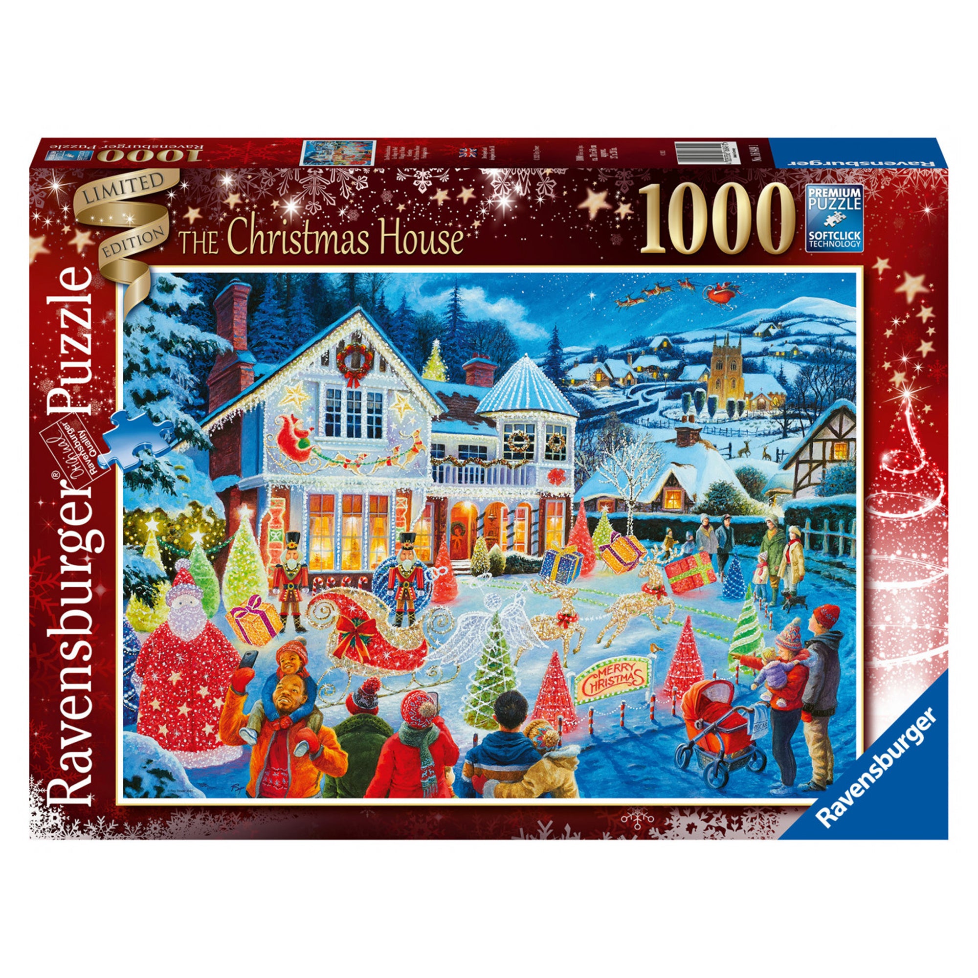 Enchanting 1,000-Piece Christmas House Puzzle