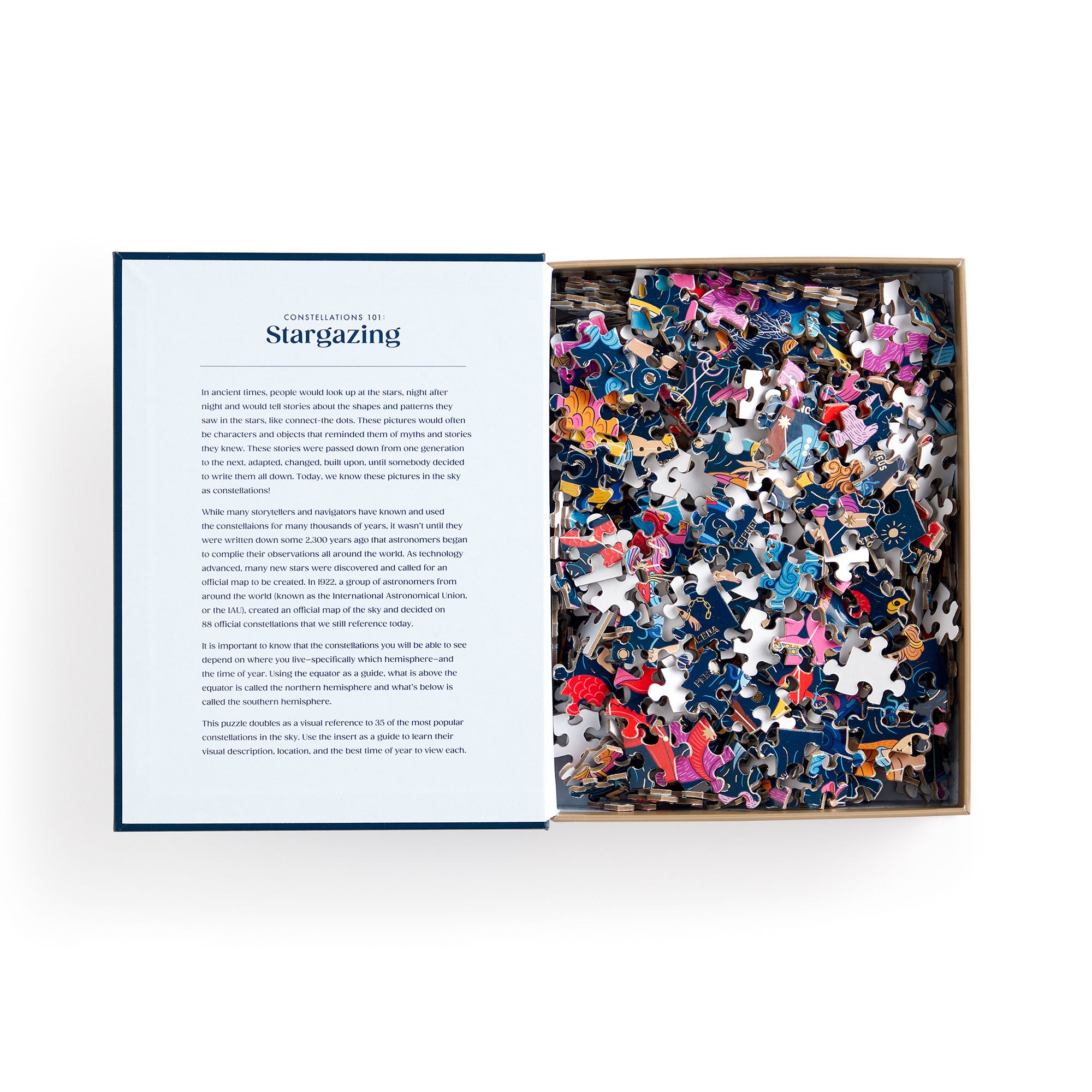 Enchanting 500-Piece Stargazing Book Puzzle
