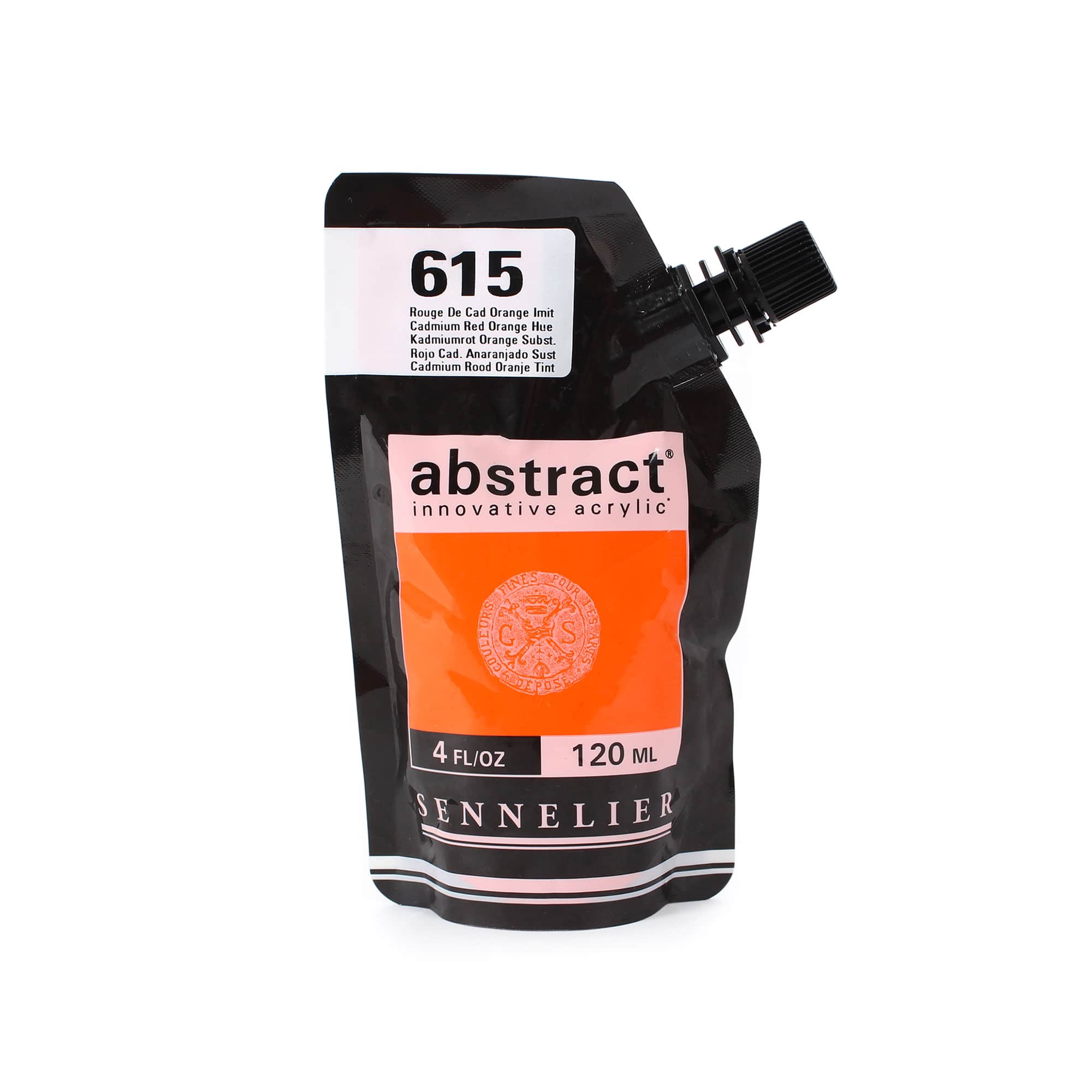 Stunning Abstract Acrylic - High Viscosity Raw Umber: A Must-Have!