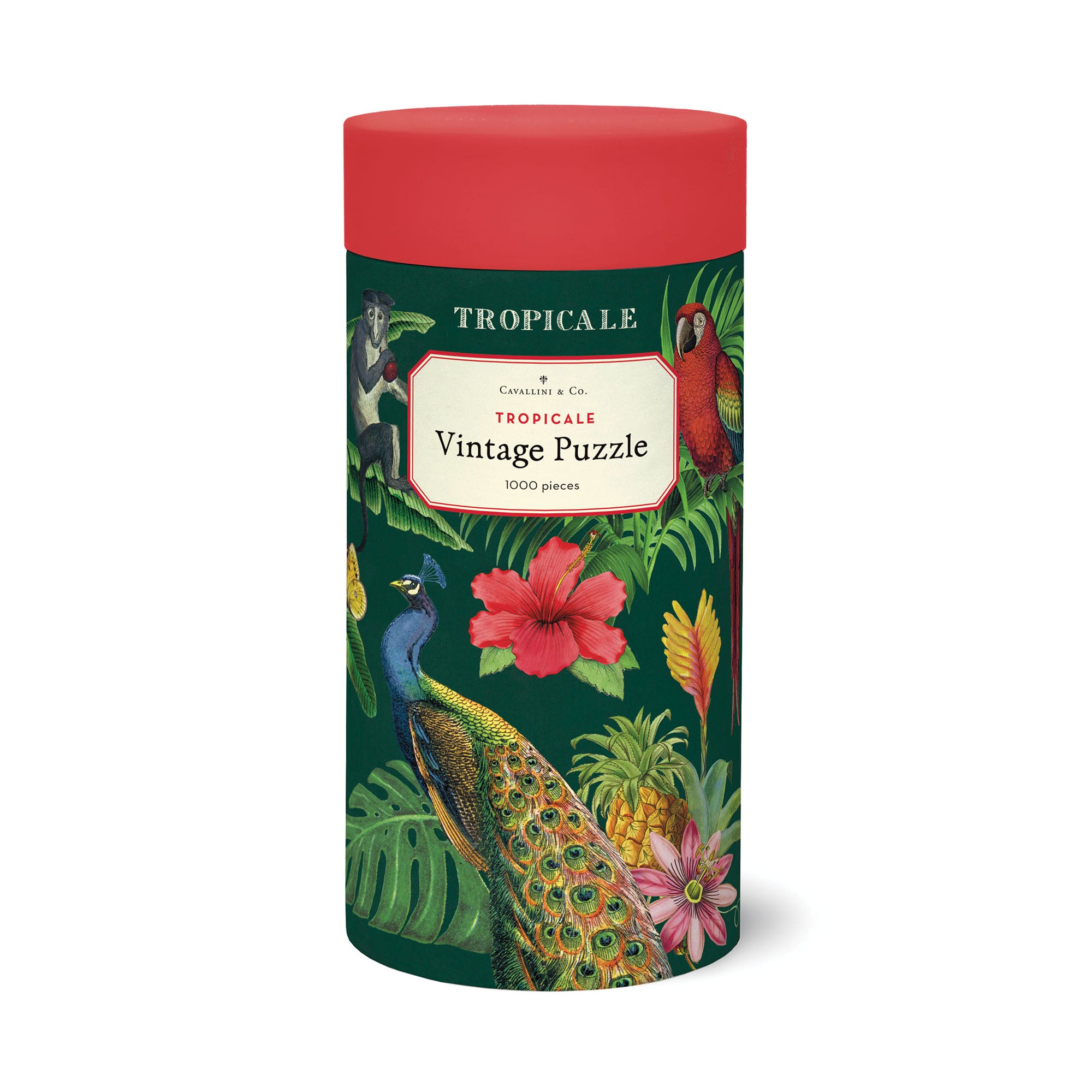 1000-Piece Tropical Vintage Puzzle: A Nostalgic Adventure!
